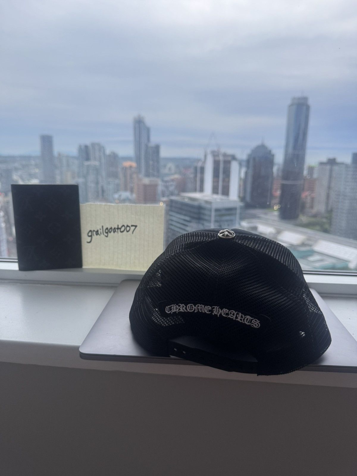 Chrome Hearts Chrome Hearts Leather ‘fuck’ patch trucker hat Size ONE SIZE - 2 Thumbnail