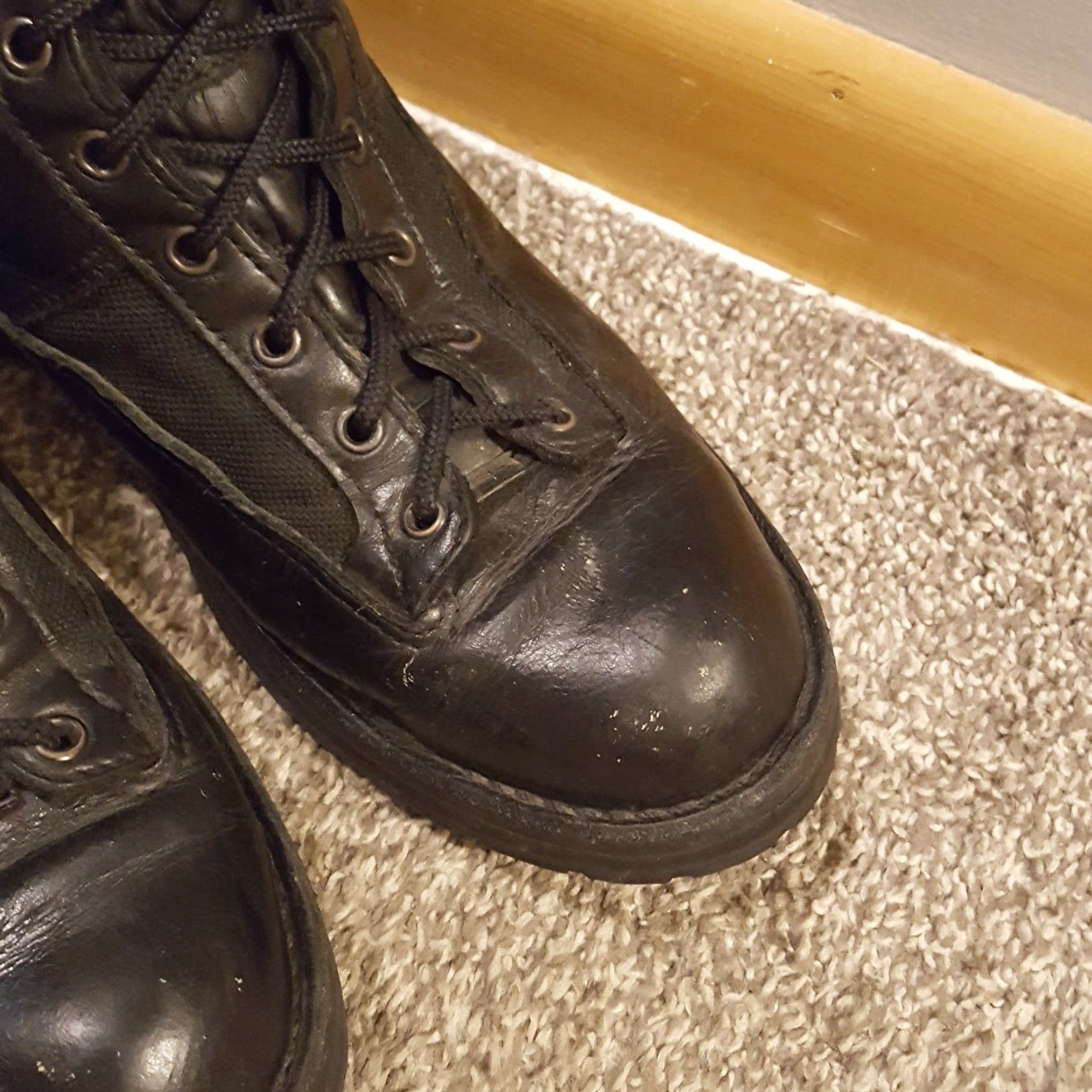 Danner Danner Acadia Gore-Tex Black Leather Mens Size 11.5 USA Made Military Work Boots Size US 12 / EU 45 - 5 Thumbnail