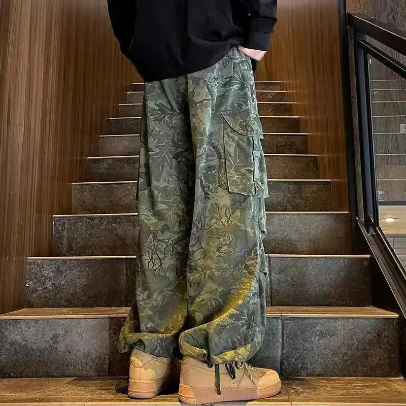 Japanese Brand American Camouflage Multi-Pocket Casual Pants Size US 32 / EU 48 - 5 Thumbnail