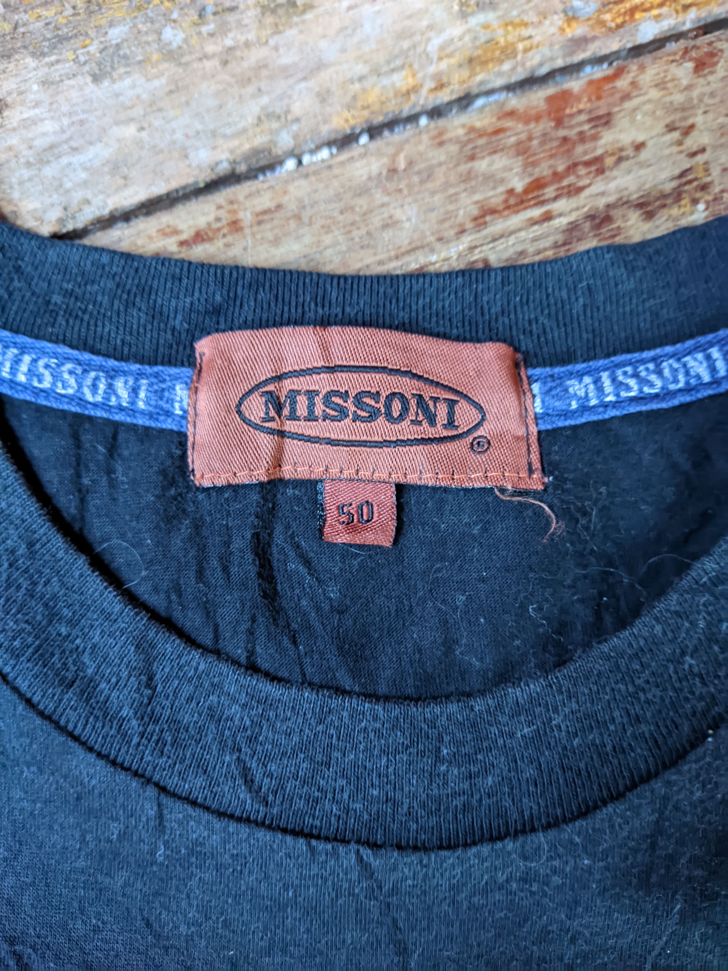 Missoni Missoni Black Embroidery Logo Size US L / EU 52-54 / 3 - 4 Thumbnail