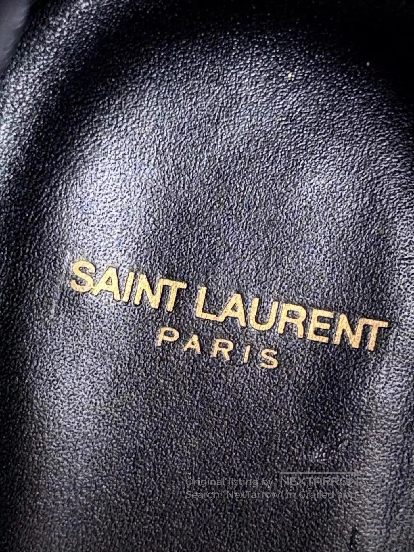 Saint Laurent Paris Black Leather Chelsea Boots with Studded Soles. Size US 9 / EU 42 - 7 Thumbnail