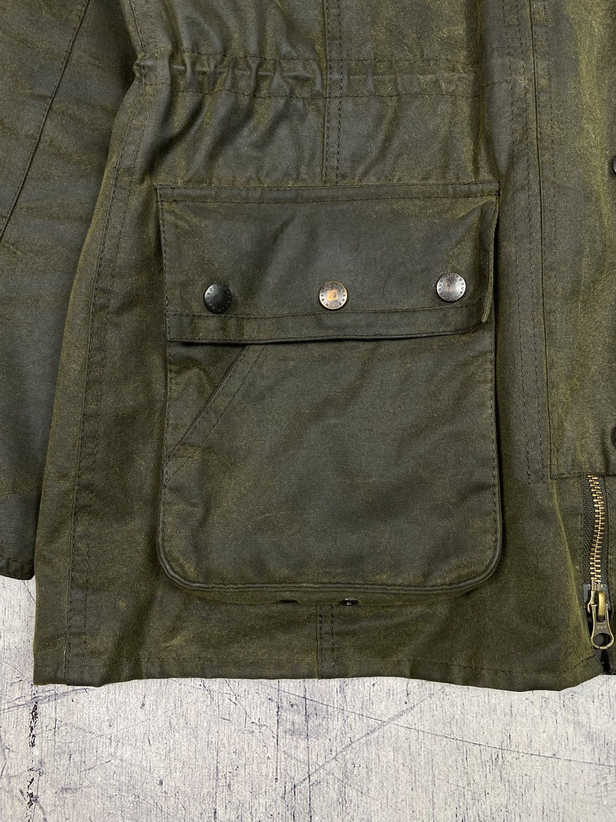 Barbour Barbour Brighton Union Jack Waxed Parka Fur Hood Size M / US 6-8 / IT 42-44 - 9 Thumbnail