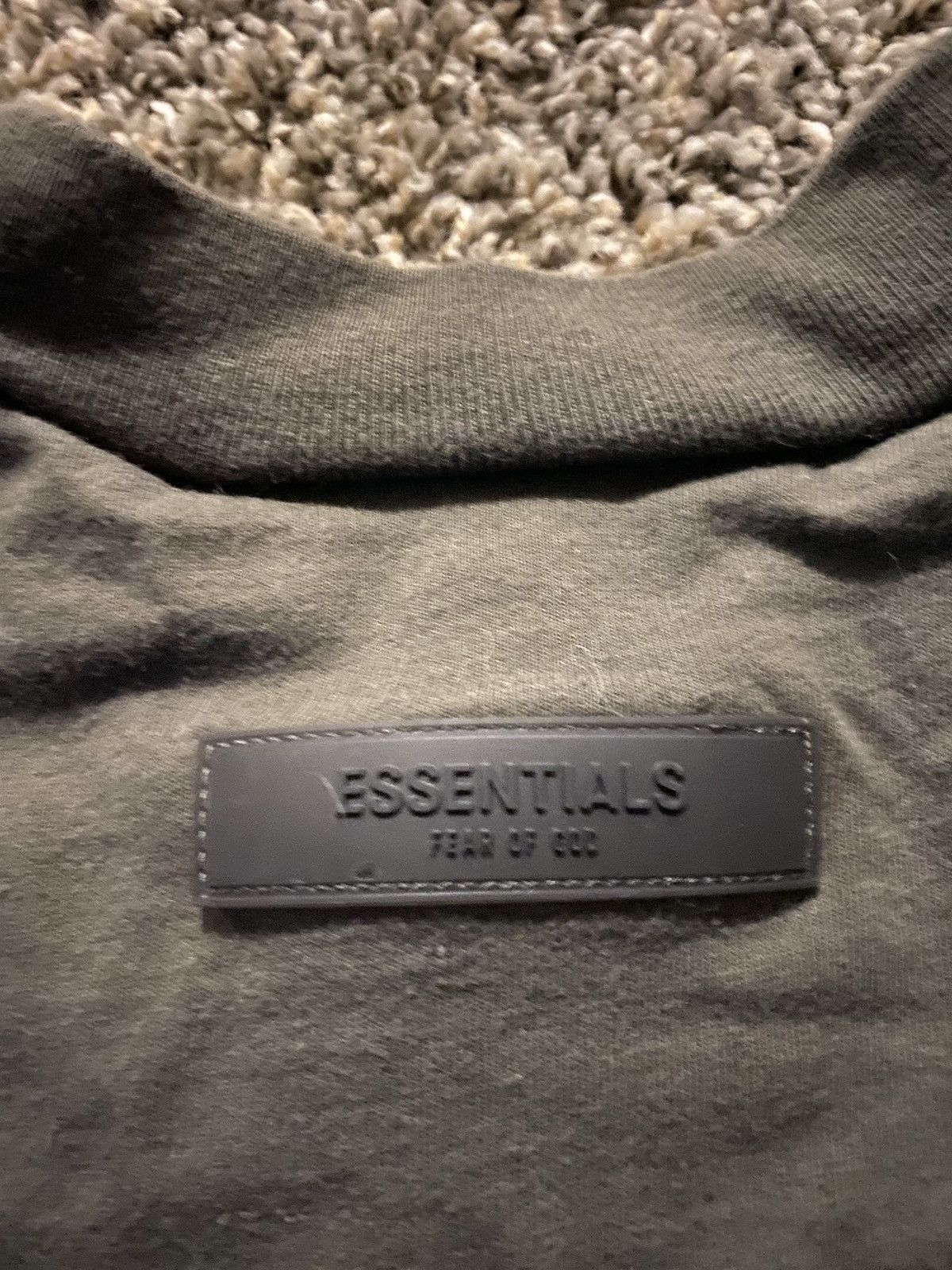 Fear of God Fear of God Essentials Grey Short Sleev Size US L / EU 52-54 / 3 - 4 Thumbnail