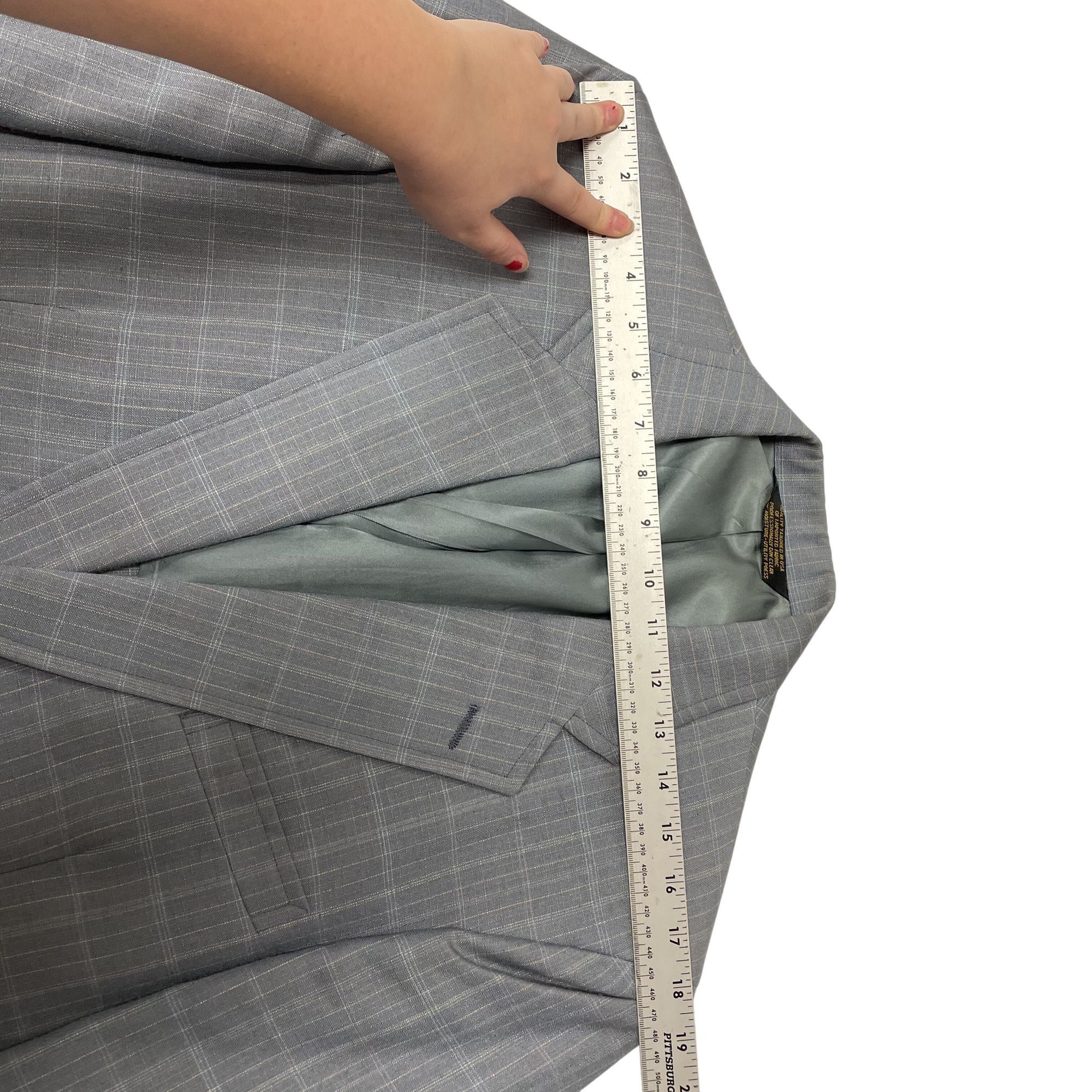 Other Vtg Palm Beach Sport Coat OVERCHECK Wool Jacket Size 42R - 11 Thumbnail