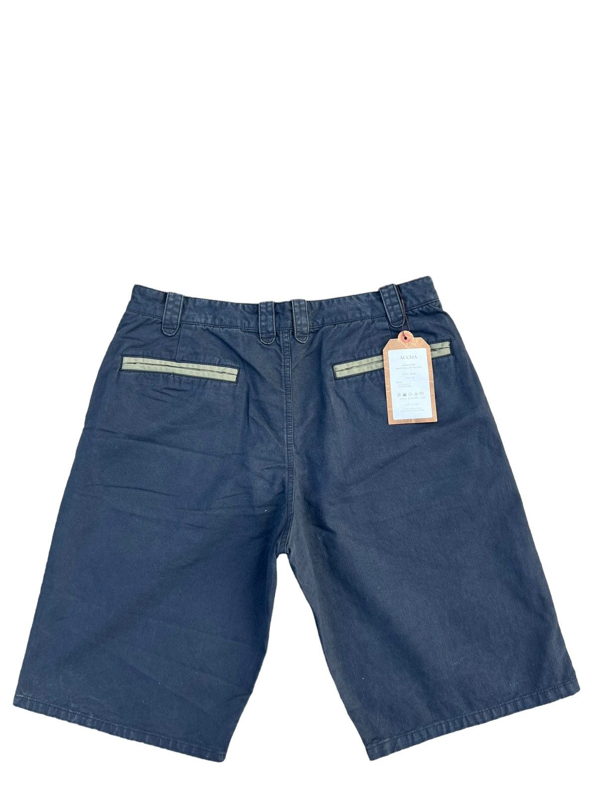 Studio D'Artisan ACCHA Japan Unity Made Flap Pocket Two Tone Short Pant Size US 31 - 2 Thumbnail