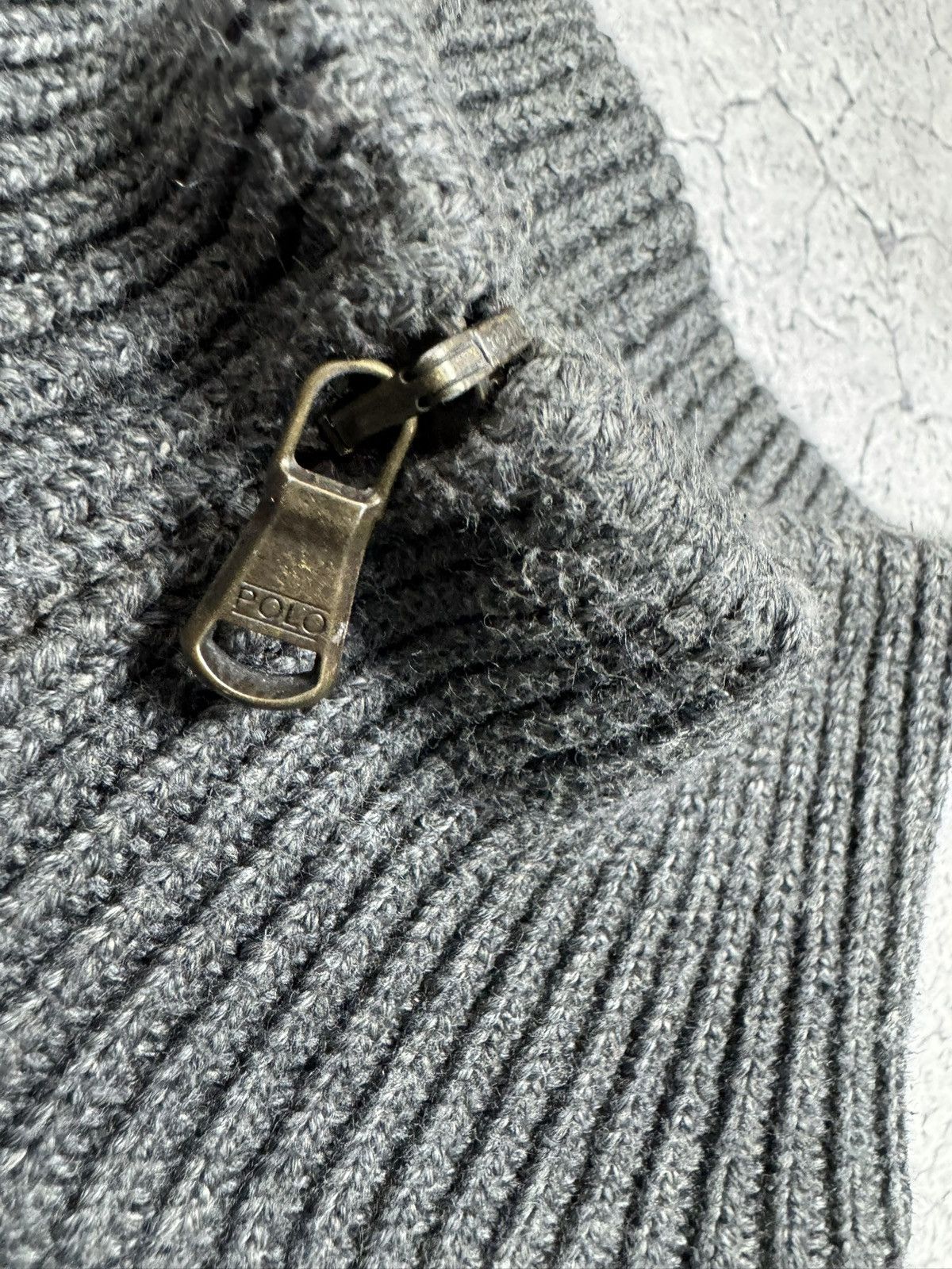 Polo Ralph Lauren Polo Ralph Lauren 1/4 Zip Vintage Sweater Knit Size XL Size US XL / EU 56 / 4 - 7 Thumbnail