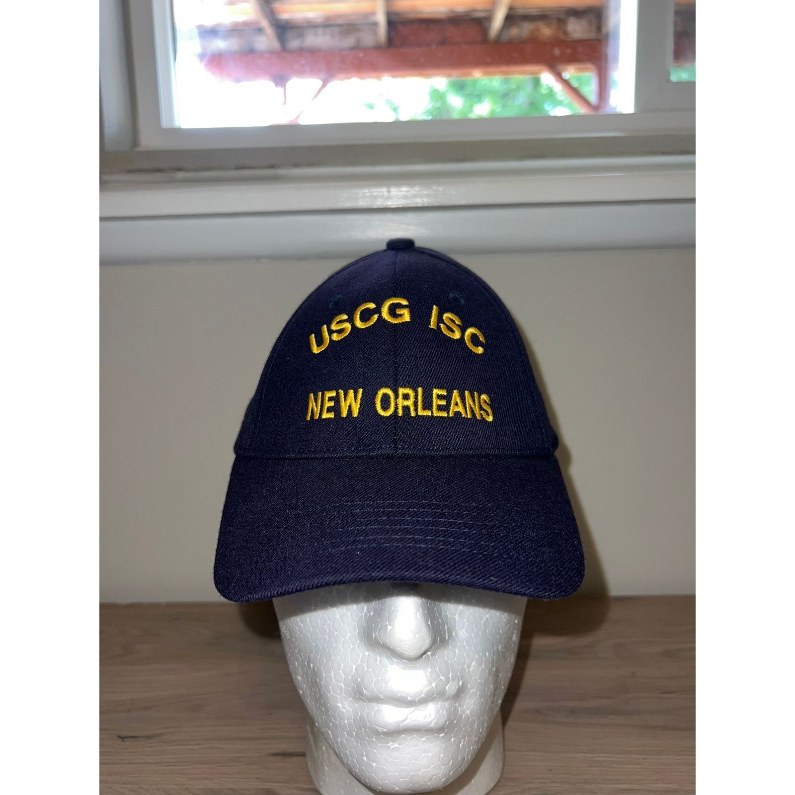 Vintage 90s USCG Coast Guard ISC New Orleans Hat Headwear VTG S/M Size ONE SIZE - 1 Thumbnail