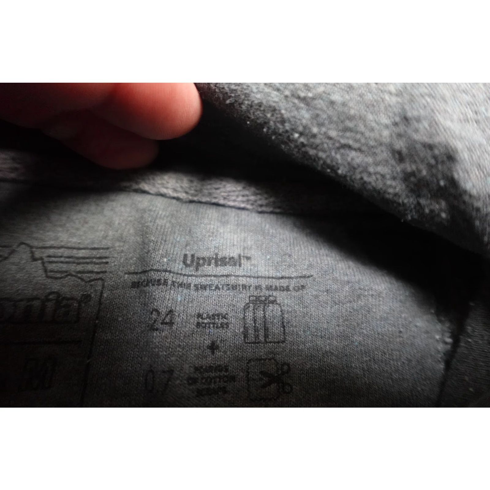 Patagonia Patagonia Sweatshirt Mens Medium Gray Hoodie Fleece Hiking Uprisal Box Logo Pullover Hooded Classic 90s Style Logo Size US M / EU 48-50 / 2 - 4 Thumbnail