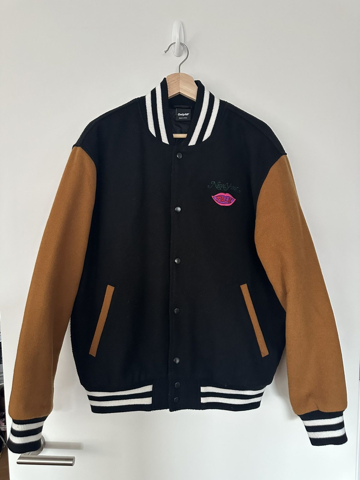 Only NY Only NY x New York Magazine Varsity Jacket Size US M / EU 48-50 / 2 - 2 Thumbnail