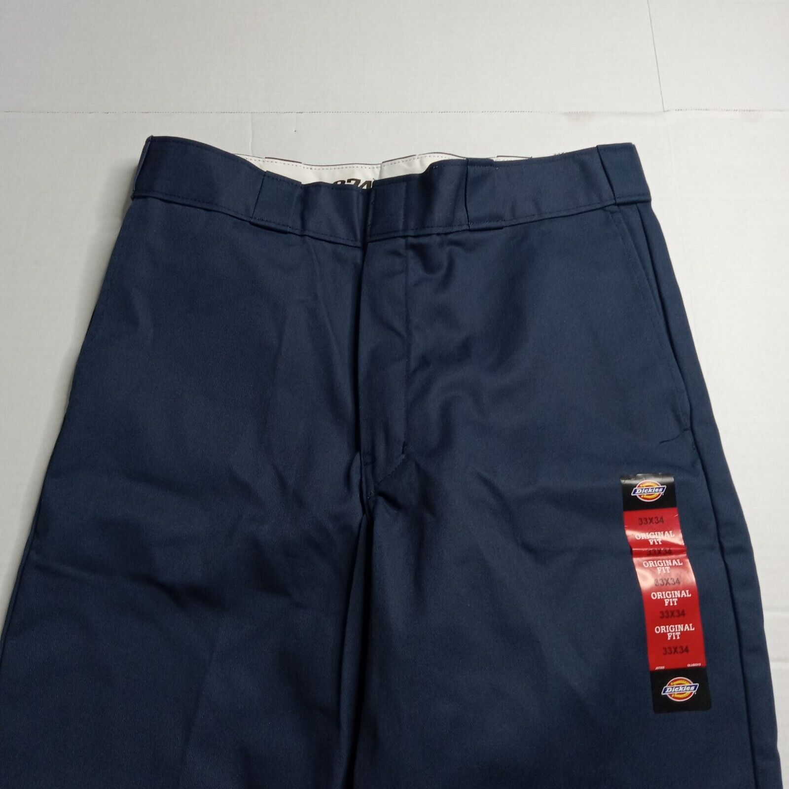 Dickies Dickies 874 Work Pants Men's 33x34 Blue Original Fit Size US 33 - 4 Thumbnail