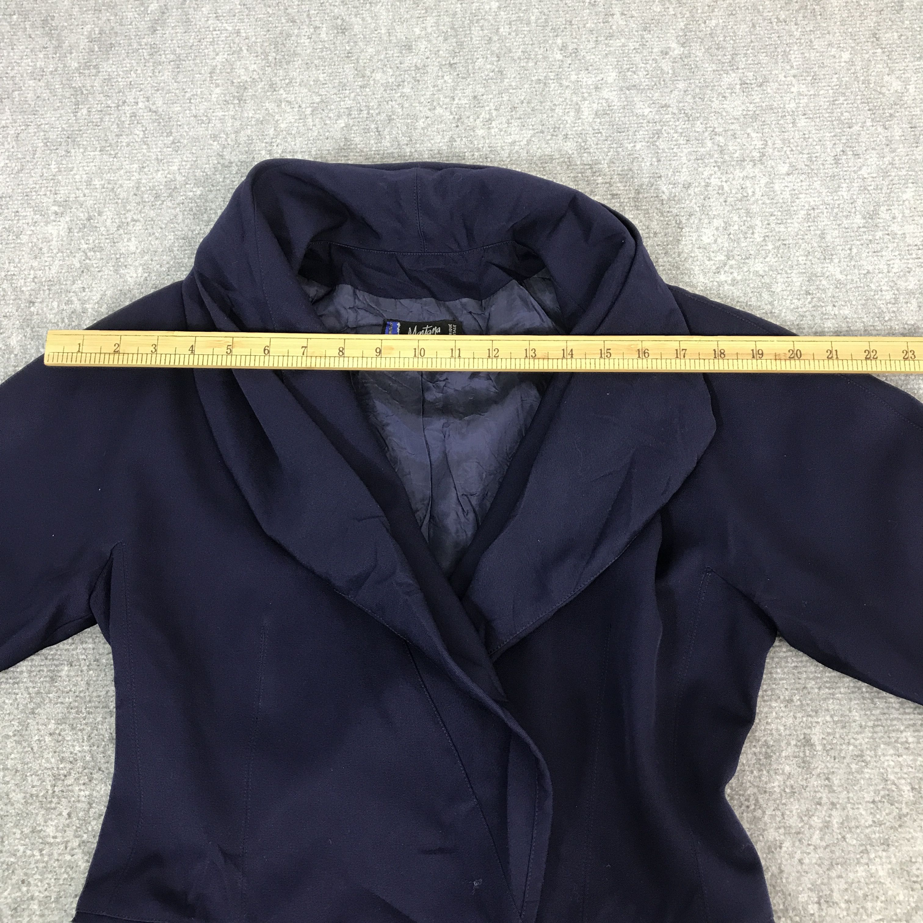 Claude Montana CLAUDE MONTANA PARIS LONG COAT JACKET Size US L / EU 52-54 / 3 - 5 Thumbnail
