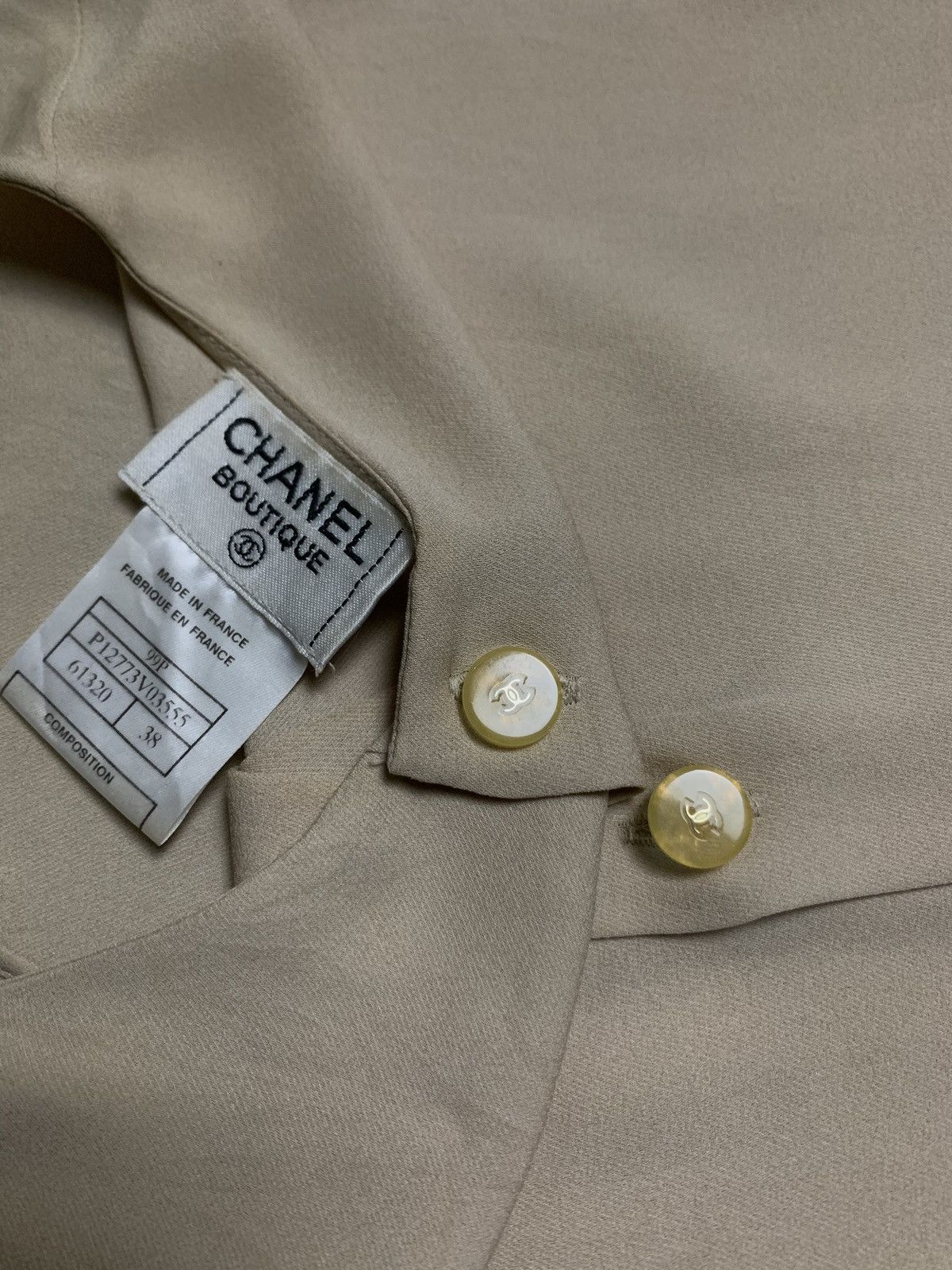Chanel Vintage 1999 Chanel Sleevless Blouse Shell Size S / US 4 / IT 40 - 7 Thumbnail
