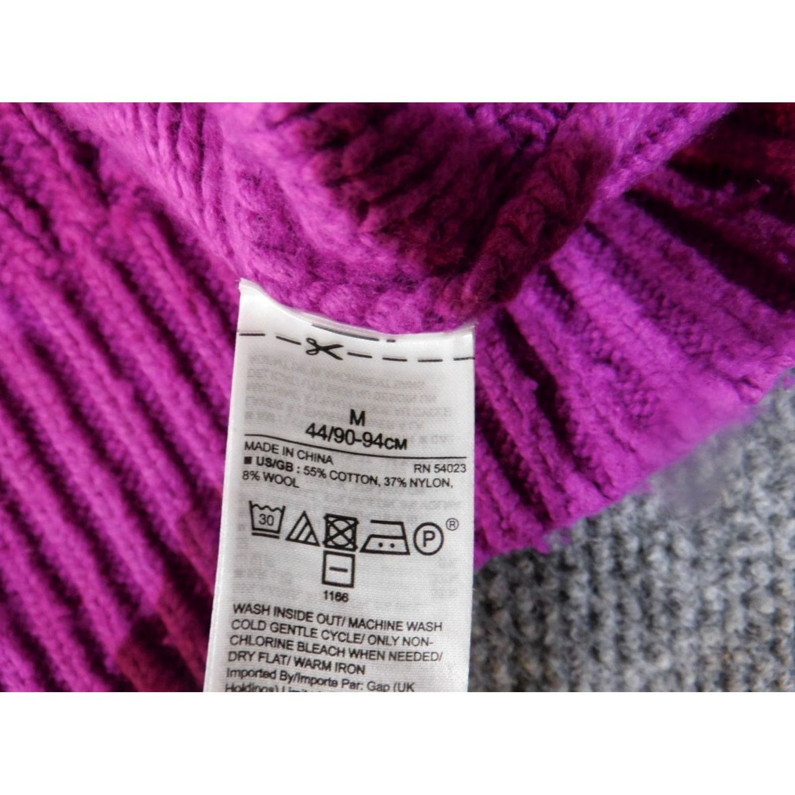 Banana Republic Banana Republic Sweater Womens M Purple Pullover Knit Crewneck Raglan Long Sleeve Size M / US 6-8 / IT 42-44 - 6 Thumbnail