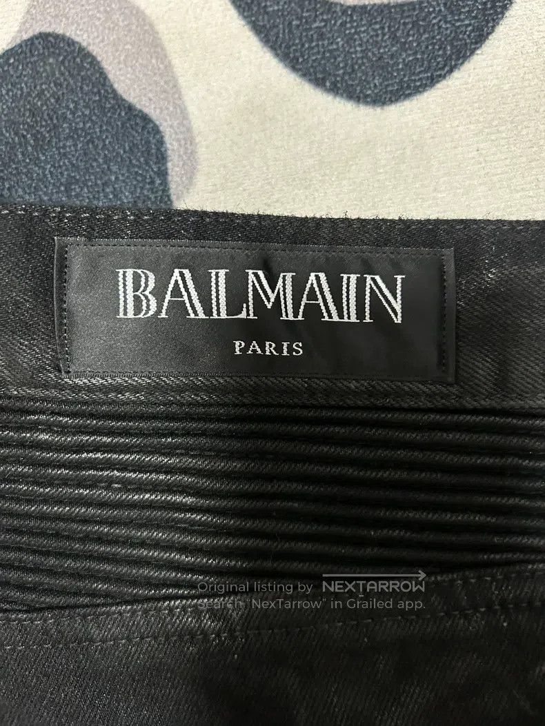 Balmain BALMAIN Biker Jeans Size US 30 / EU 46 - 5 Thumbnail