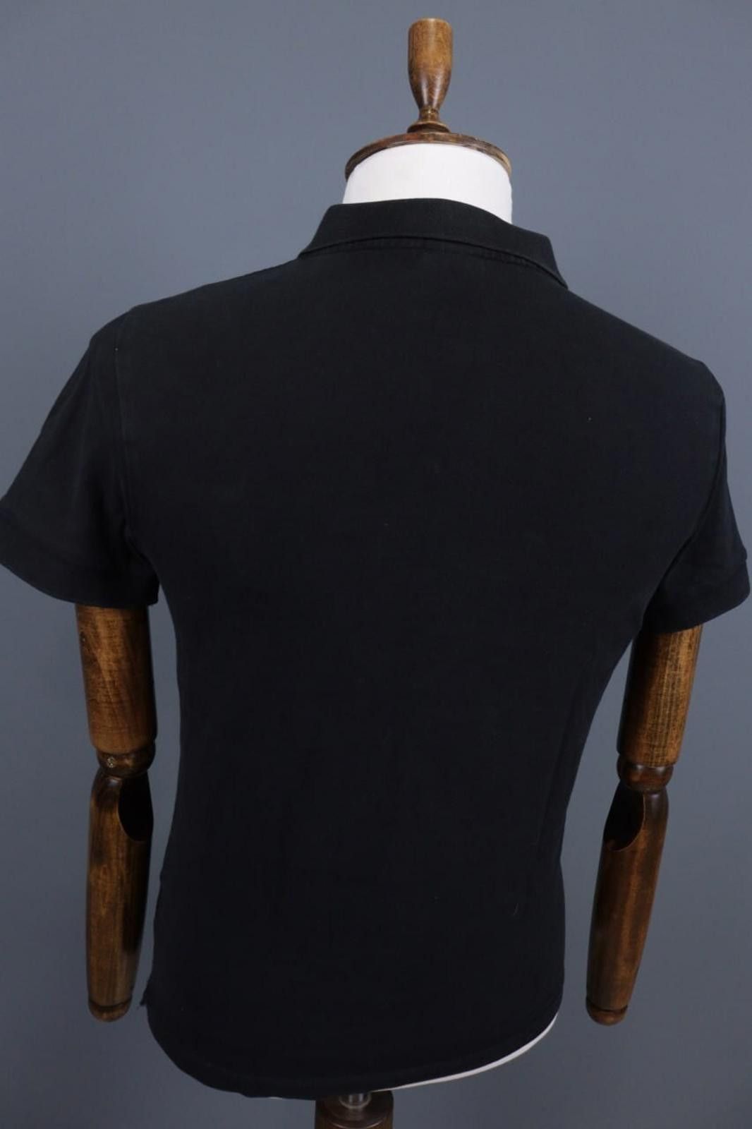 Lacoste Lacoste Black Cotton Collar Popover Polo Shirt Size S Size US S / EU 44-46 / 1 - 12 Thumbnail