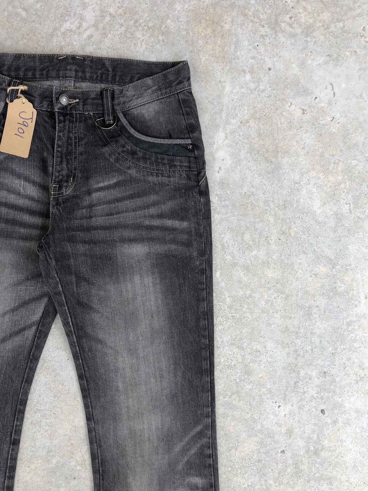 PPFM Japanese PPFM Distressed Jeans Slim Cut Size US 33 - 5 Thumbnail