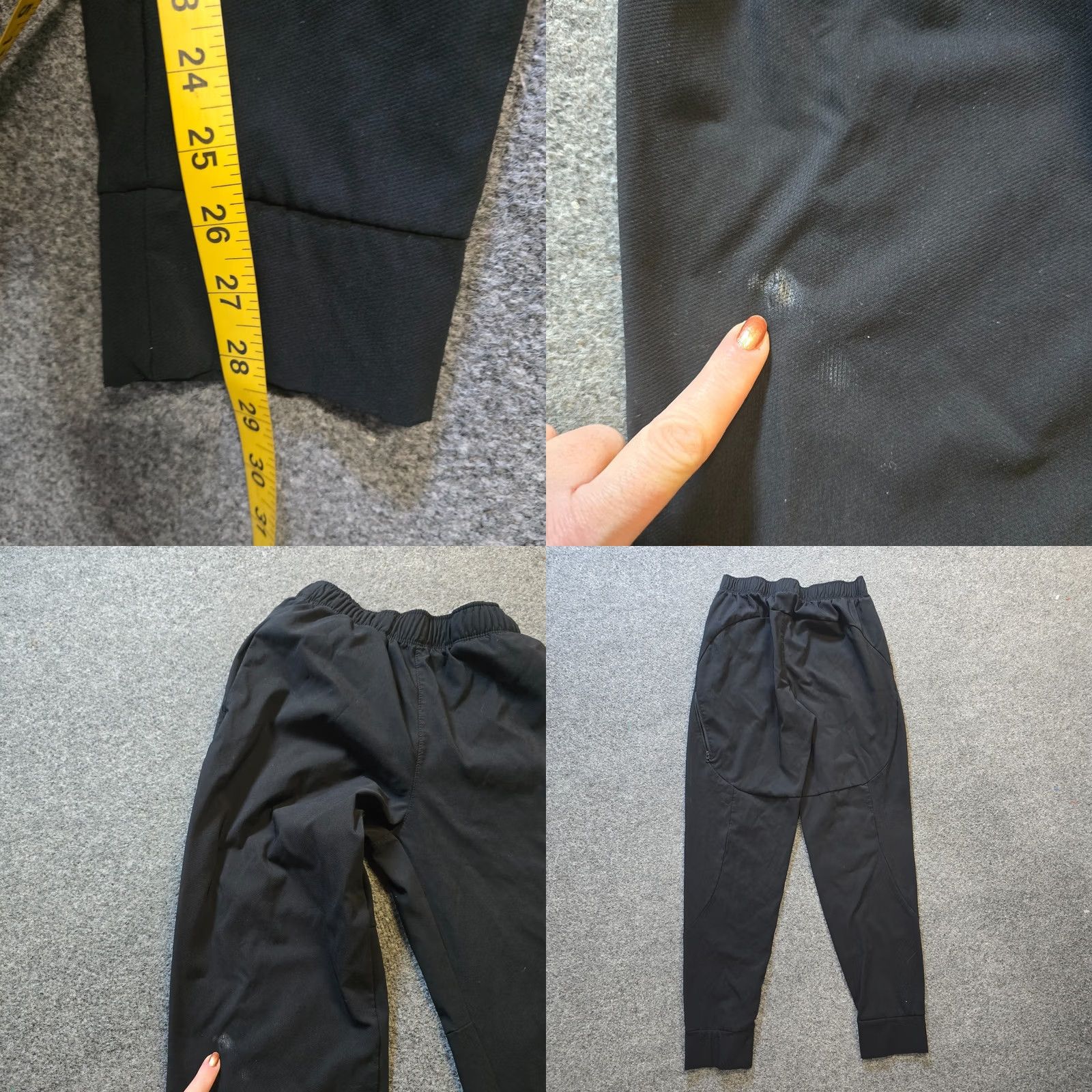Vintage Etonic Pants Mens S Black Size Joggers Pull Running Outdoors Athletic Size US 29 - 8 Thumbnail