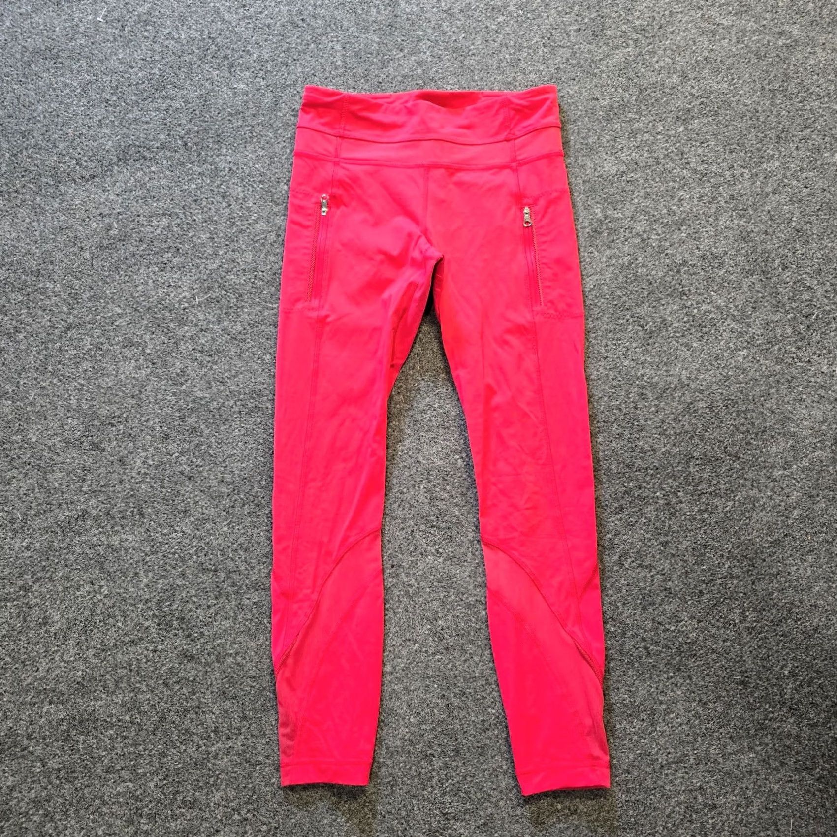 Lululemon Lululemon Leggings Womens Size 4 Pink Capri Pull On Athletic Skinny Cropped Activewear Size 27" / US 4 / IT 40 - 2 Thumbnail