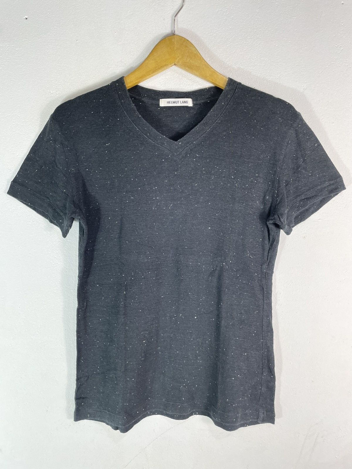 Helmut Lang 1998 Archive Military Mesh V Neck T Shirt | Grailed