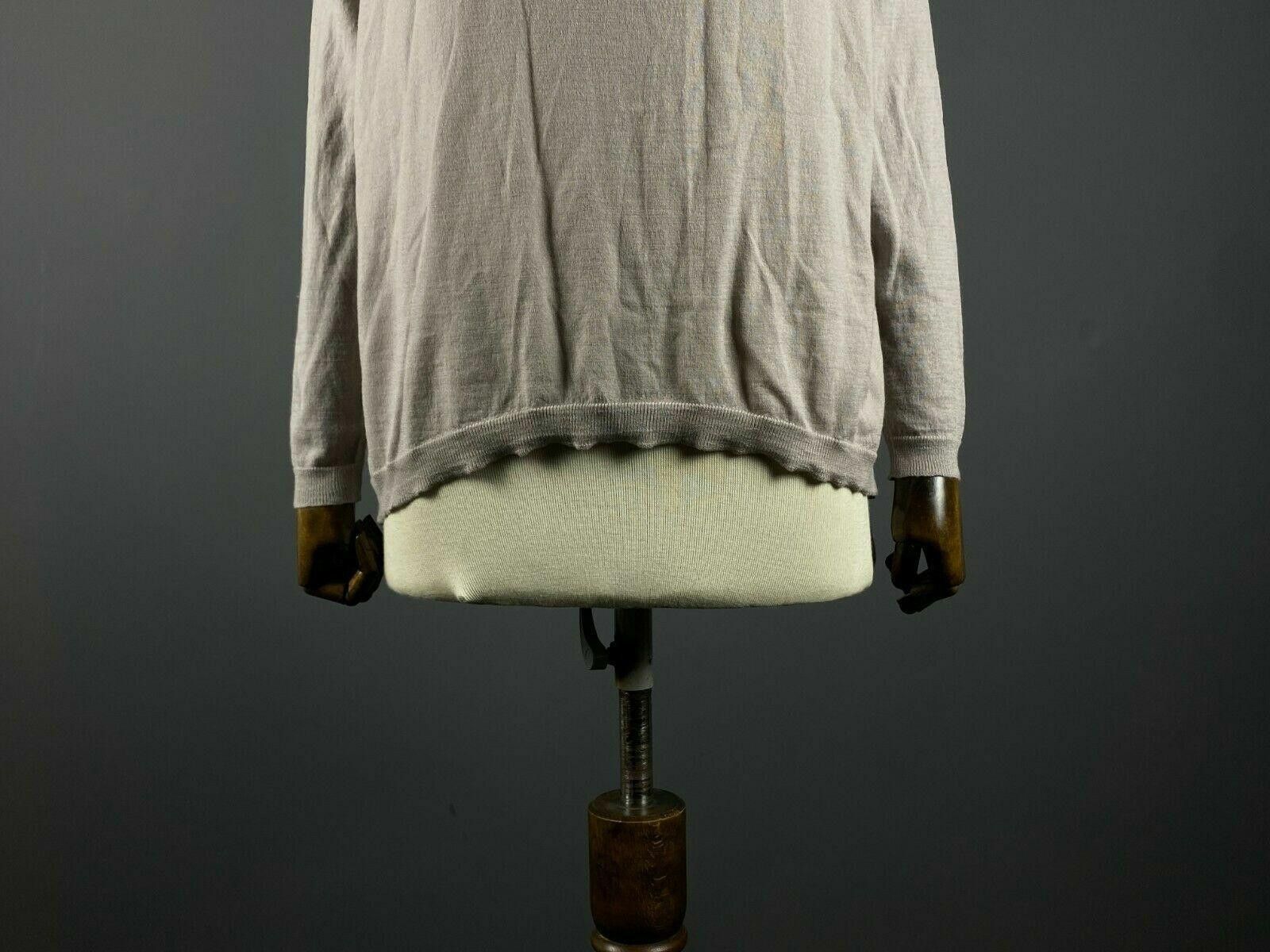 Designer Dorothee Schumacher Grey Modern Oversized Sweater Size M / US 6-8 / IT 42-44 - 3 Thumbnail