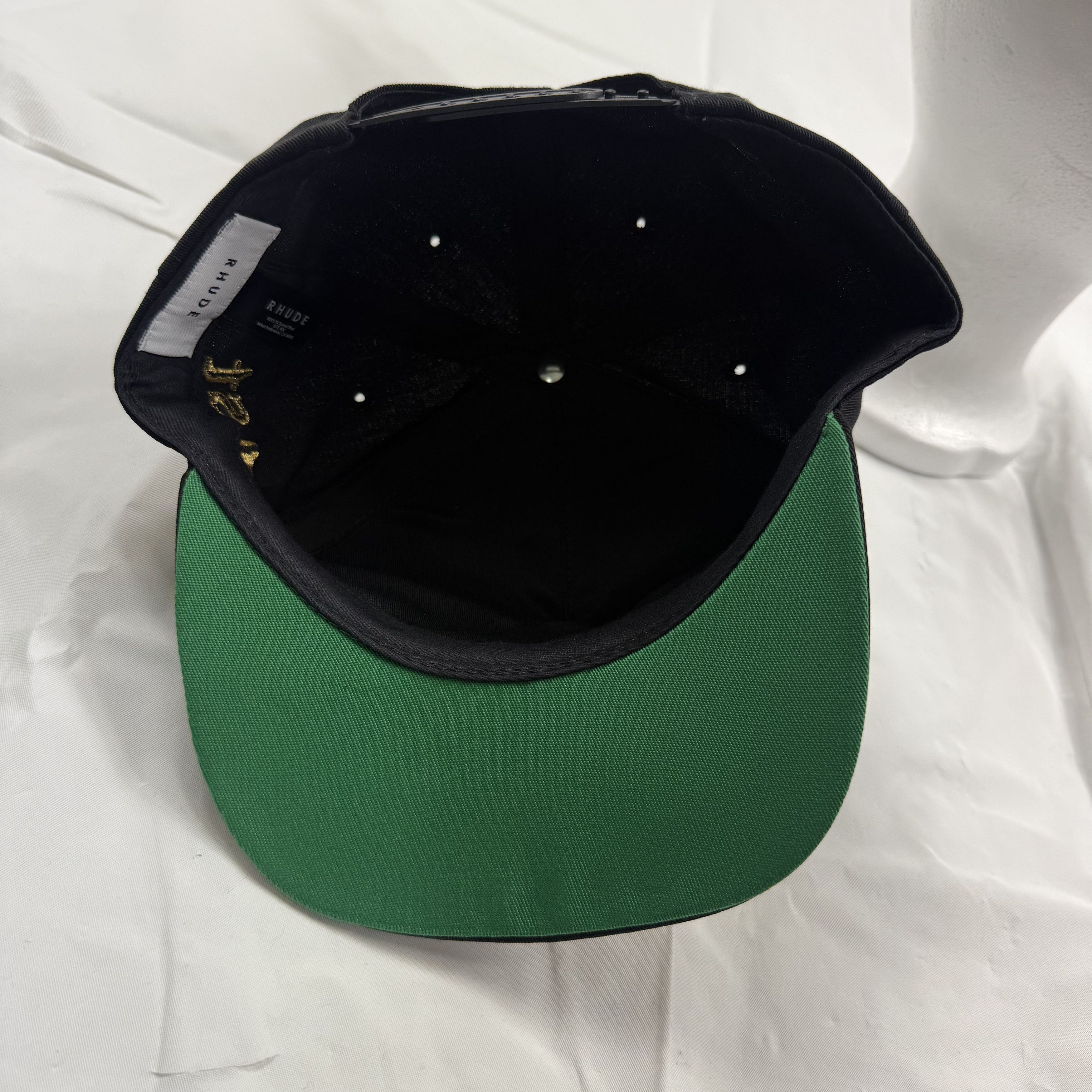 Rhude Rhude Racing Snapback Hat Embroidered 1st Place USA Made Size ONE SIZE - 6 Thumbnail