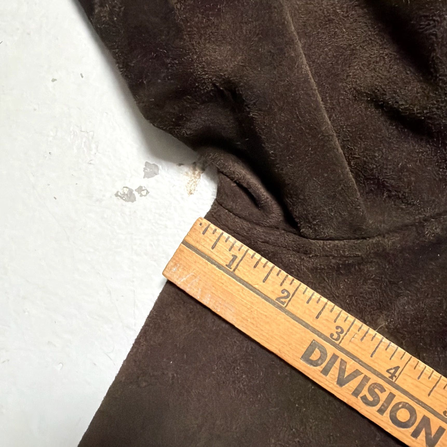 Vintage VINTAGE Polo Sport Ralph Lauren Suede Leather Bomber Jacket XL Men Brown Leather Lined 90s Workwear Patina Distressed Designer Casual Shirt? Size US XL / EU 56 / 4 - 5 Thumbnail