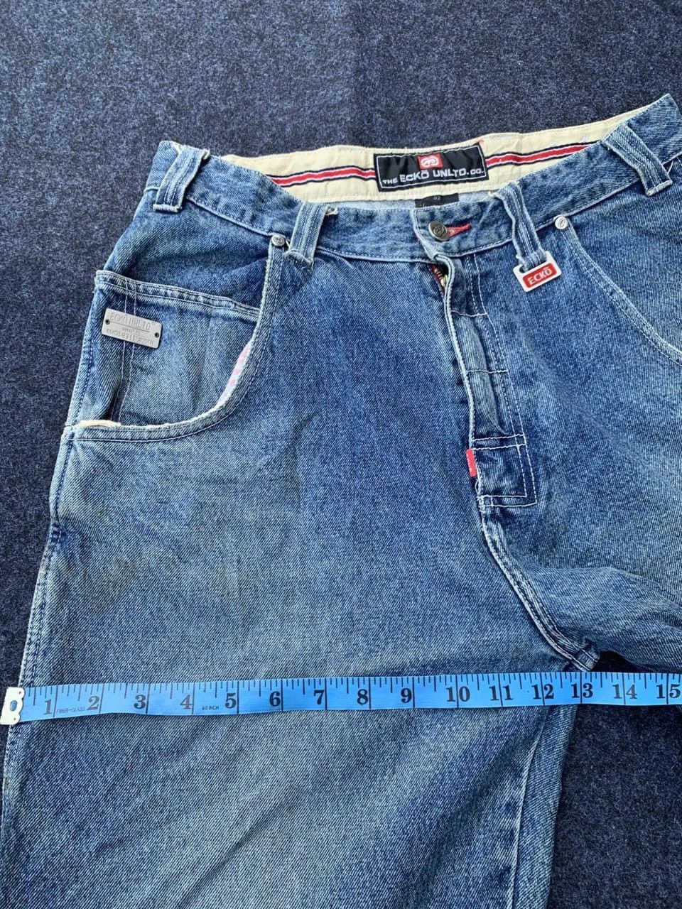 Ecko Unltd. Vintage ECKO UNLTD baggy Carpenter jeans y2k skater. Size US 32 / EU 48 - 8 Thumbnail