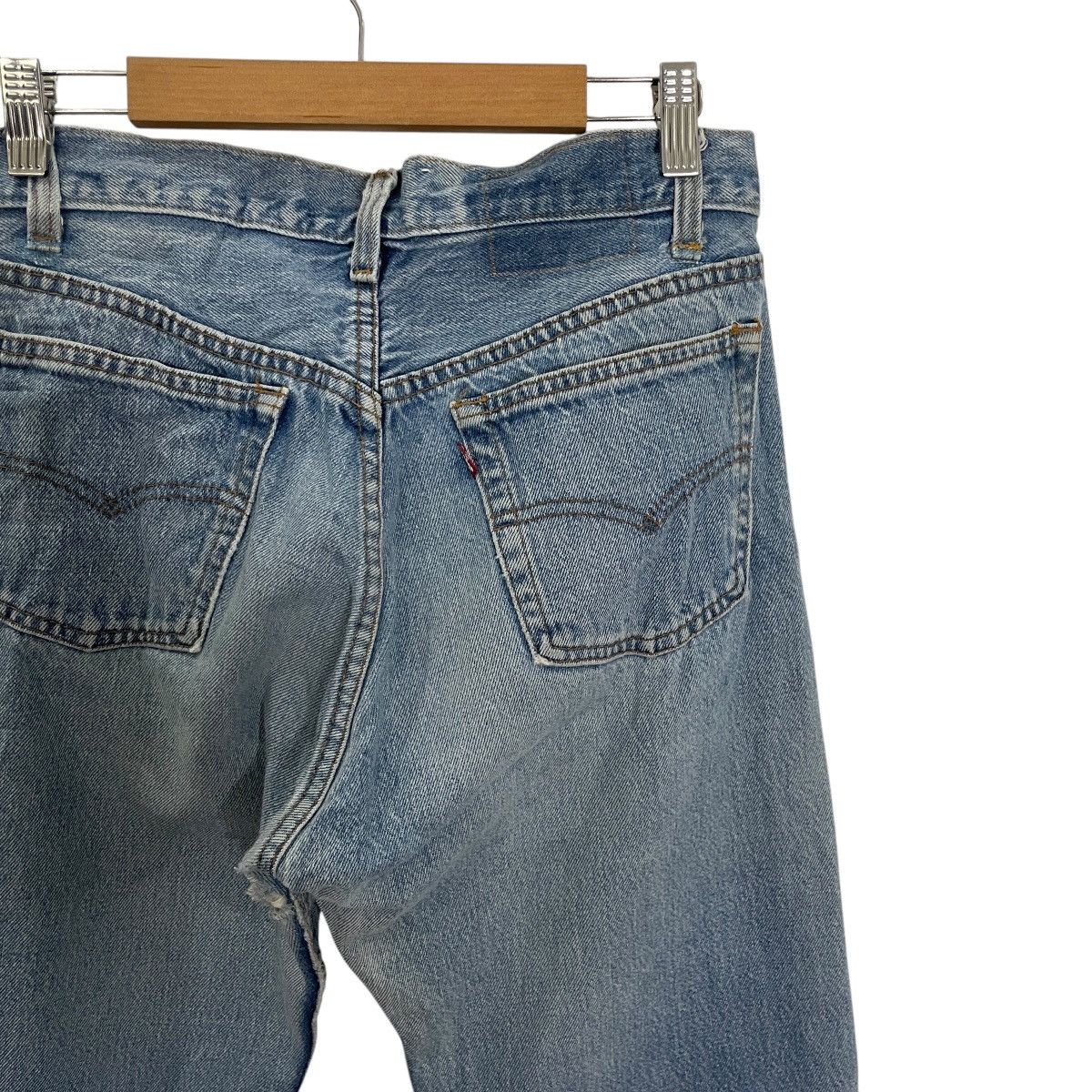 Levi's Vintage 80s Levis Lot 501 Button 50 Distressed Denim Size US 29 - 12 Thumbnail