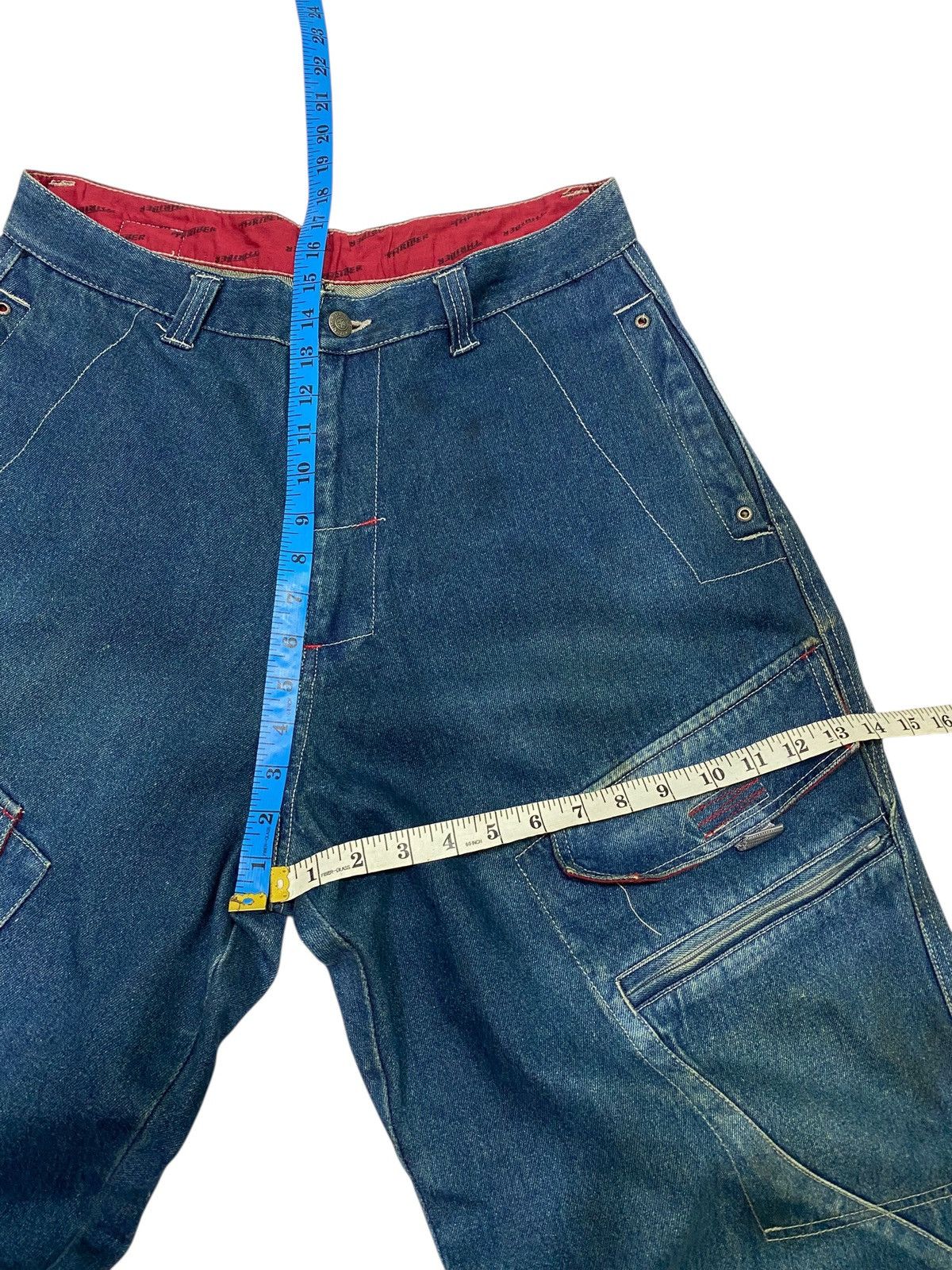 JNCO Thriller baggy jeans / hip hop rap Size US 33 - 21 Thumbnail