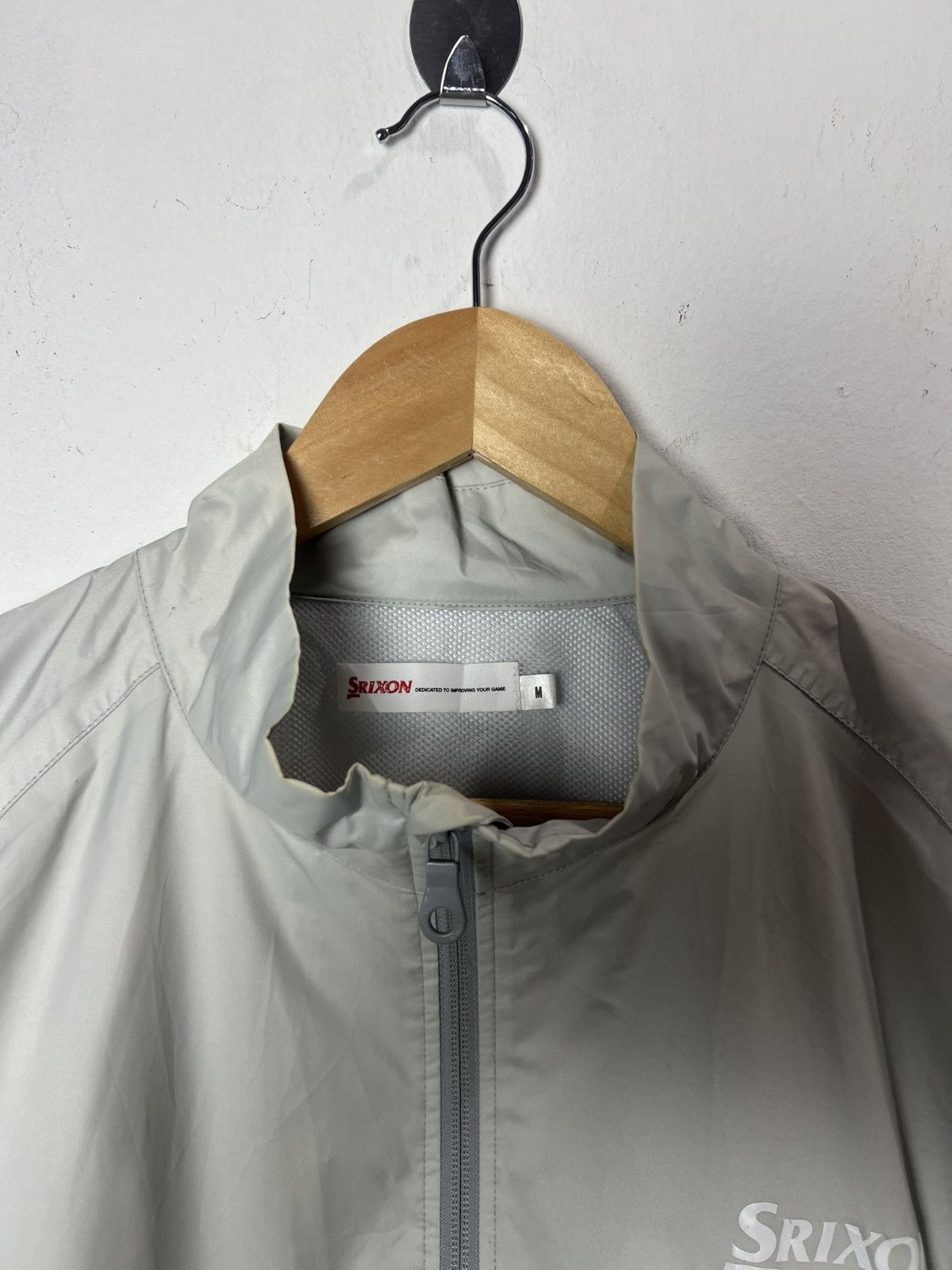 Japanese Brand Srixon Grey Golf Rain Jacket Size US M / EU 48-50 / 2 - 5 Thumbnail