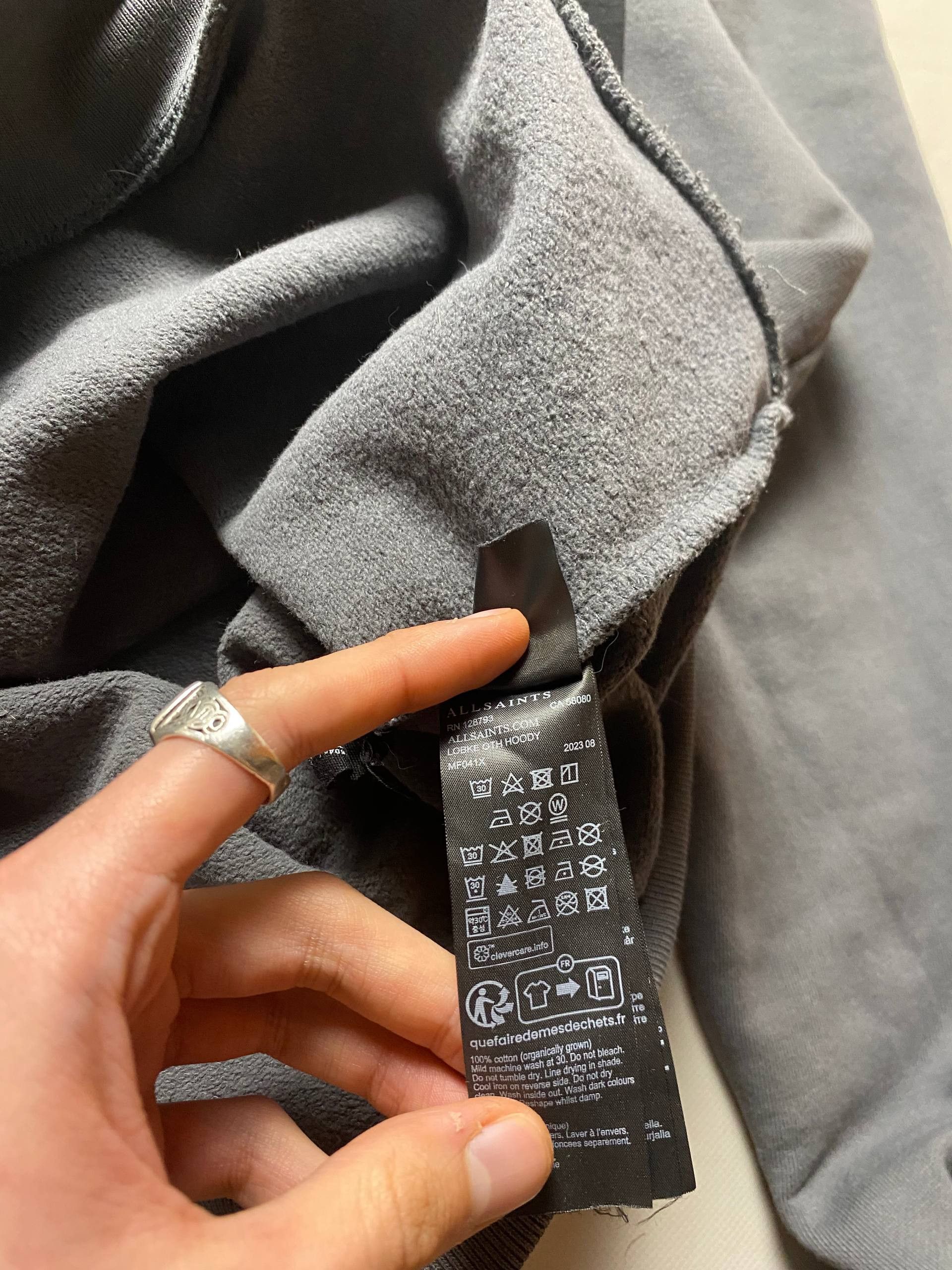 Allsaints Vintage Allsaints Hoodie Size US S / EU 44-46 / 1 - 8 Thumbnail