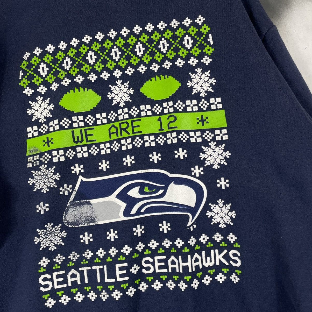 NFL NFL SEATTLE SEAHAWKS MAJESTIC SWEATSHIRT Size US XXL / EU 58 / 5 - 2 Thumbnail