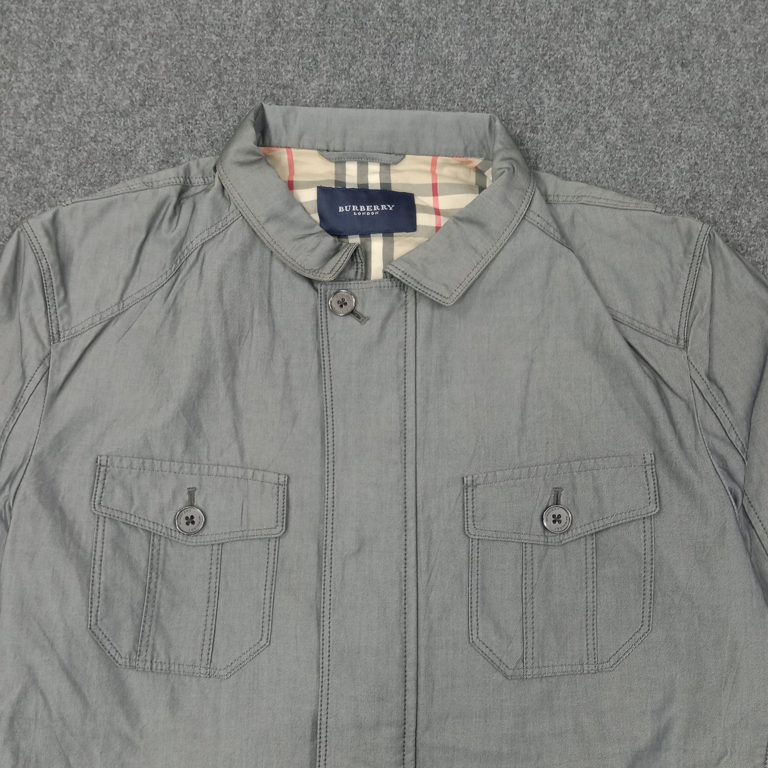 Burberry Burberry London Nova Check Designer Jacket C224N9 Size US M / EU 48-50 / 2 - 5 Thumbnail