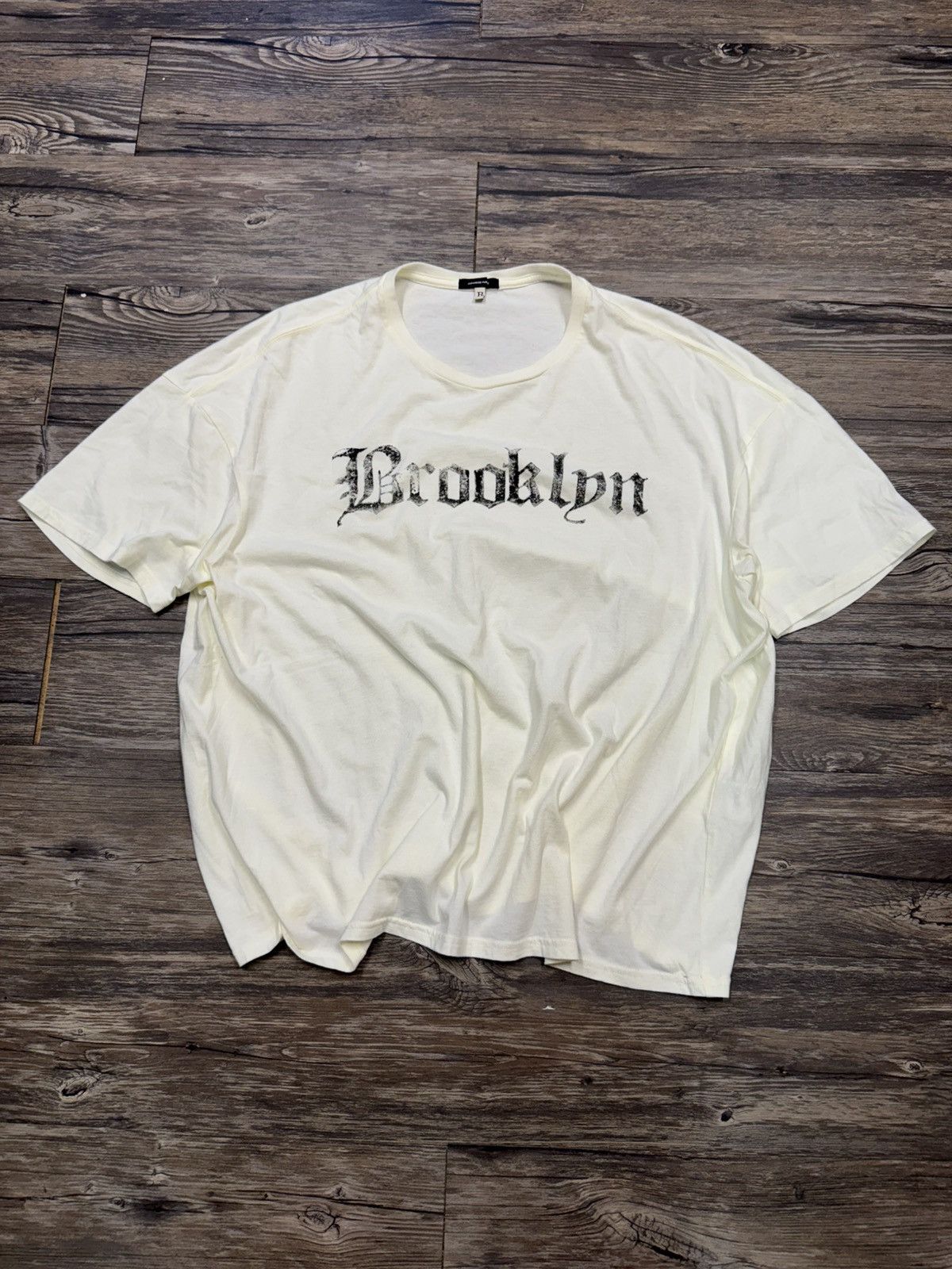 R13 R13 BROOKLYN BOXY SEAMLESS T SHIRT Size US L / EU 52-54 / 3 - 1 Thumbnail