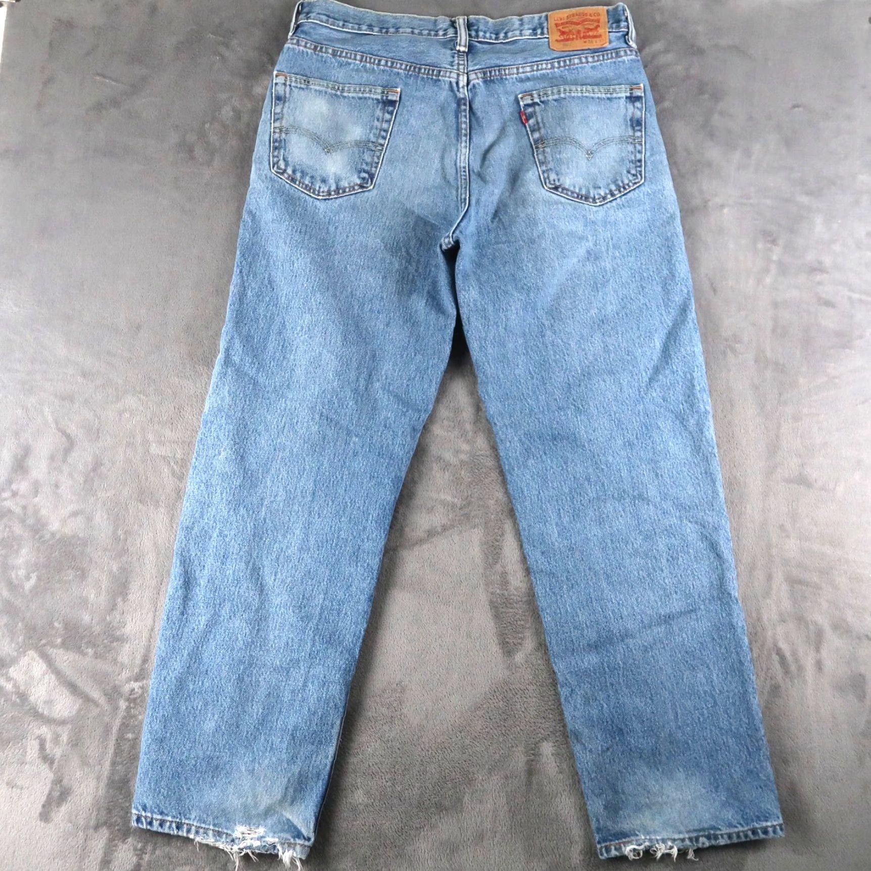 Levi's Levis 550 Mens Jeans 36x32 Blue Denim Size US 36 / EU 52 - 2 Thumbnail