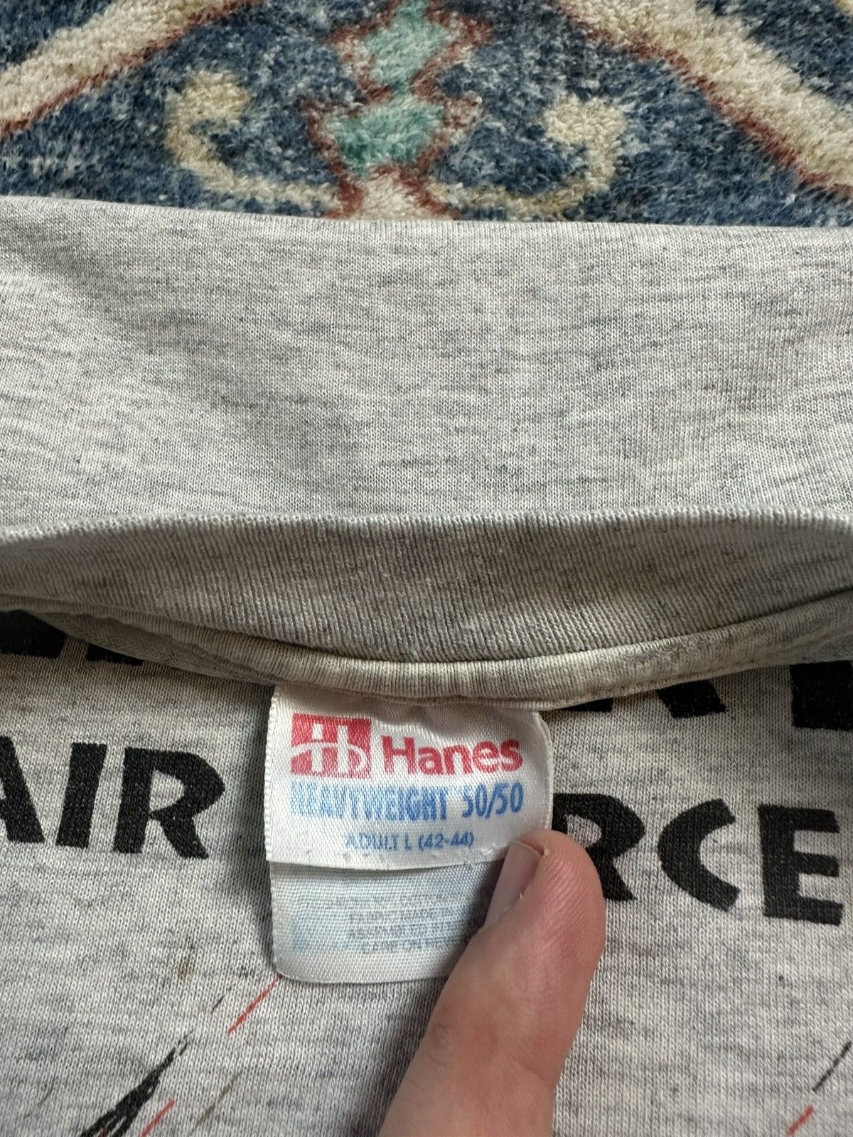 Vintage Vintage Haliburton Air Force Mosquitos T-shirt Large Size US L / EU 52-54 / 3 - 3 Thumbnail