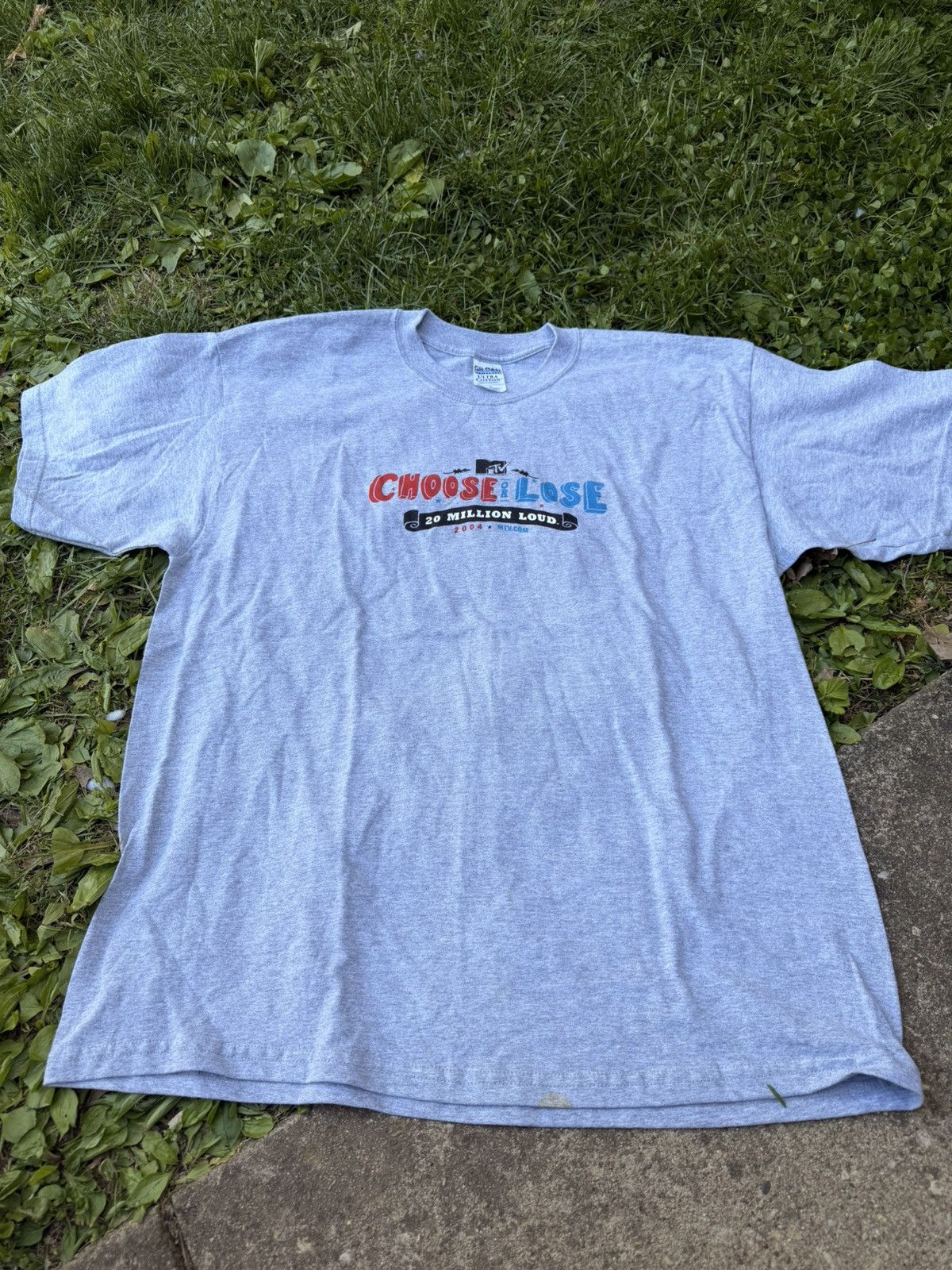 Mtv 2004 MTV Choose Or Lose tee Size XL Size US XL / EU 56 / 4 - 1 Thumbnail