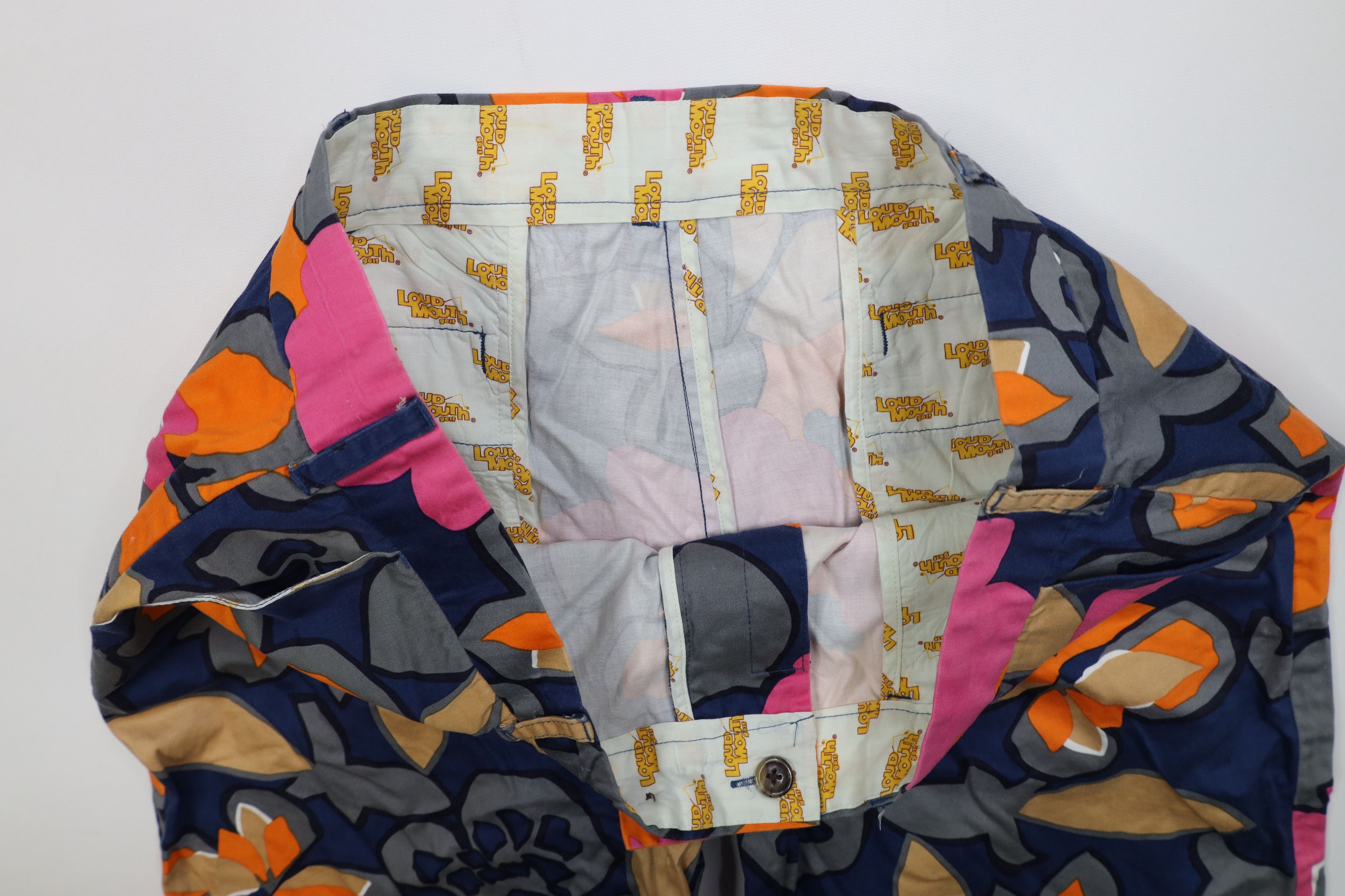 Vintage Loudmouth Golf Stretch All Over Print Golfing Chino Shorts Size US 38 / EU 54 - 6 Thumbnail