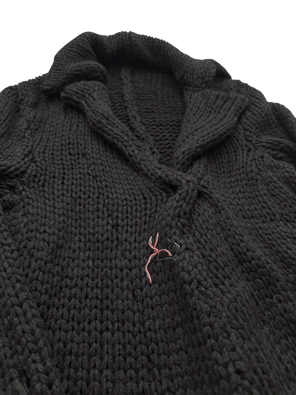 Greg Lauren 2012 OG “The Chunky Loner” Knitter Jacket (Cashmere Alpaca) Size US XS / EU 42 / 0 - 5 Thumbnail