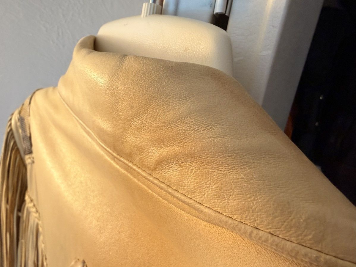 Diamond Leather Collection Diamond leather tassel coat Size US L / EU 52-54 / 3 - 6 Thumbnail