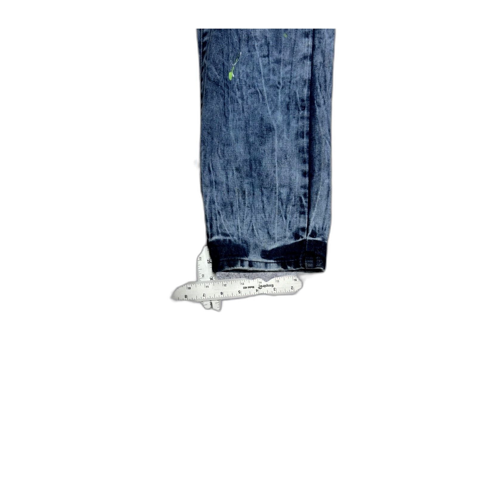 The Mercer Brand Men's Bleecker & Mercer Distressed Jeans with Rips sz 40/34 Size US 40 / EU 56 - 8 Thumbnail
