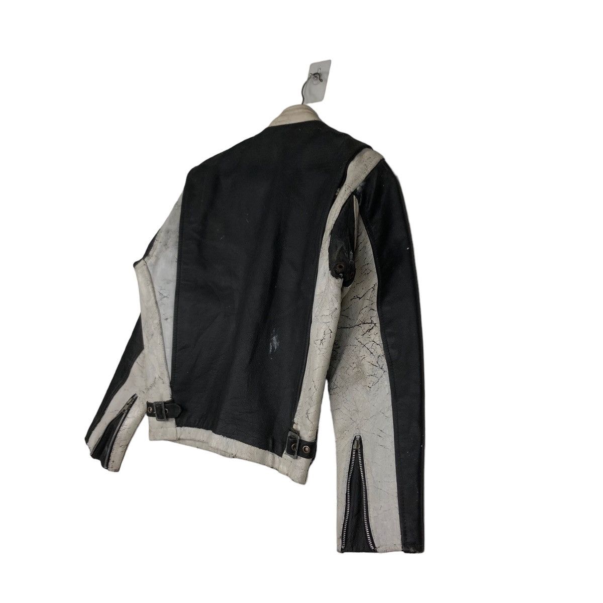 Hein Gericke 🔥Vtg Biker Leather Jacket Racer Eezan Garments Japan Size US M / EU 48-50 / 2 - 10 Thumbnail