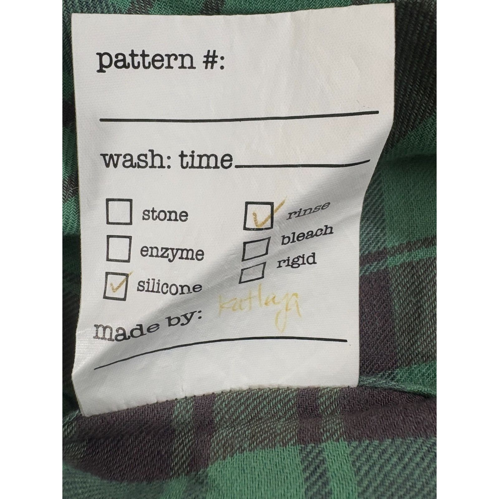 Rag & Bone Rag & Bone workweat 3/4 placket shirt size L color plaid gre Size US L / EU 52-54 / 3 - 4 Thumbnail