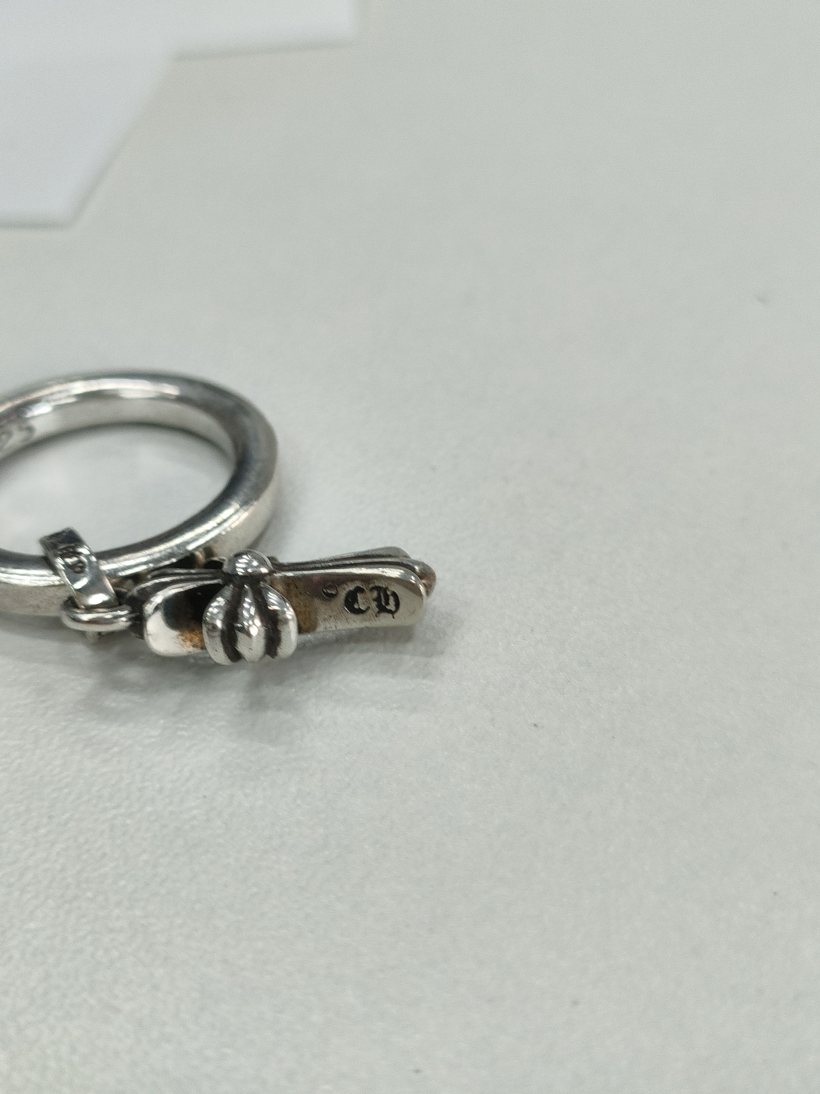 Chrome Hearts Chrome Hearts Silver Babyfat Drop Ring Size ONE SIZE - 9 Thumbnail