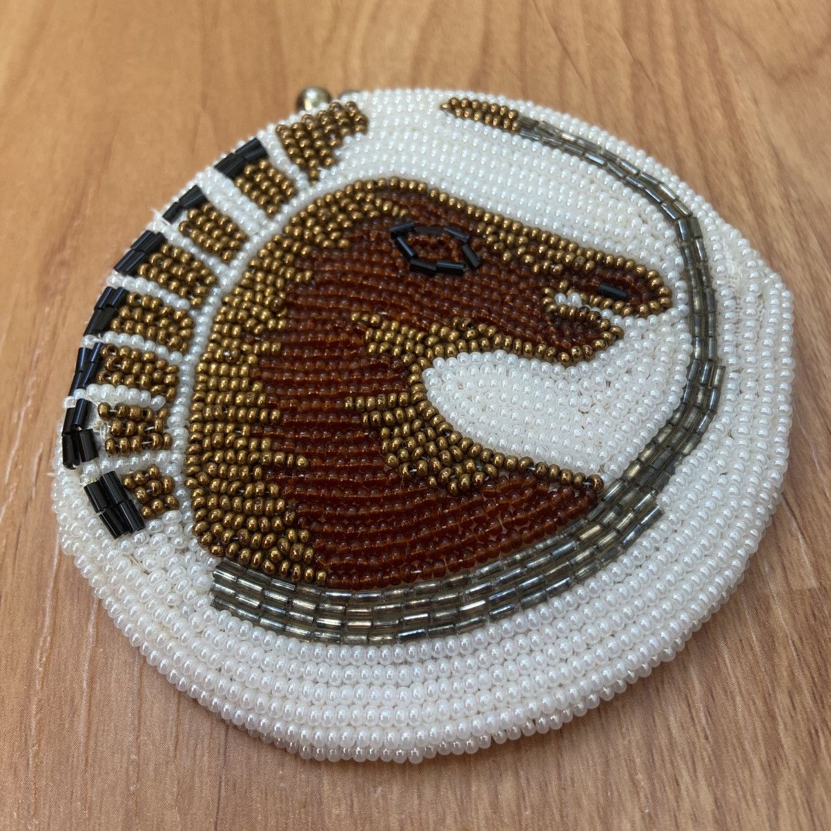 Vintage Vintage Horse Beaded Coin Purse Size ONE SIZE - 2 Thumbnail