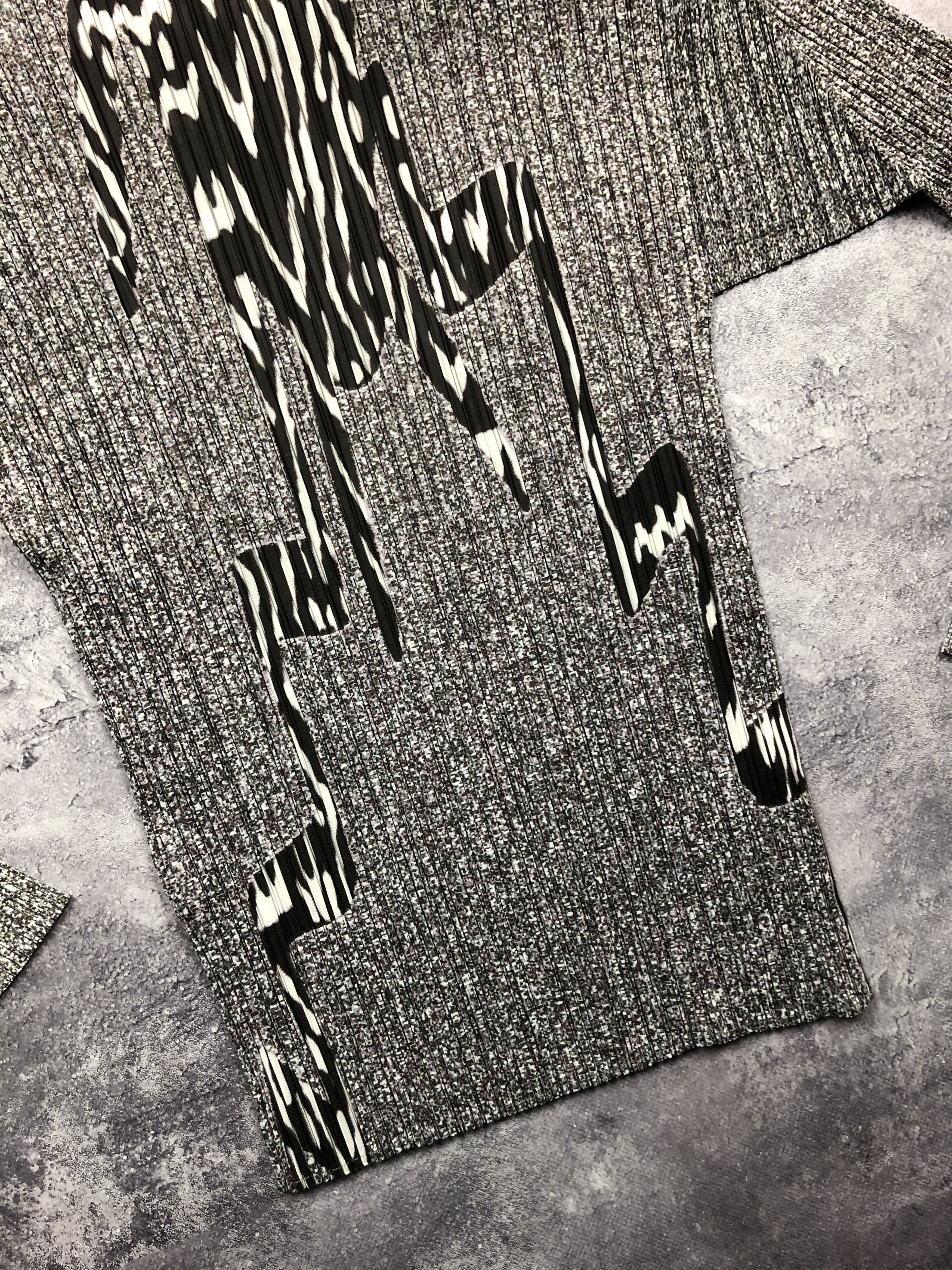 Pleats Please Issey Miyake ISSEY MIYAKE Multicolour Rare Longsleeve Streetwear Y2k Size S / US 4 / IT 40 - 12 Thumbnail