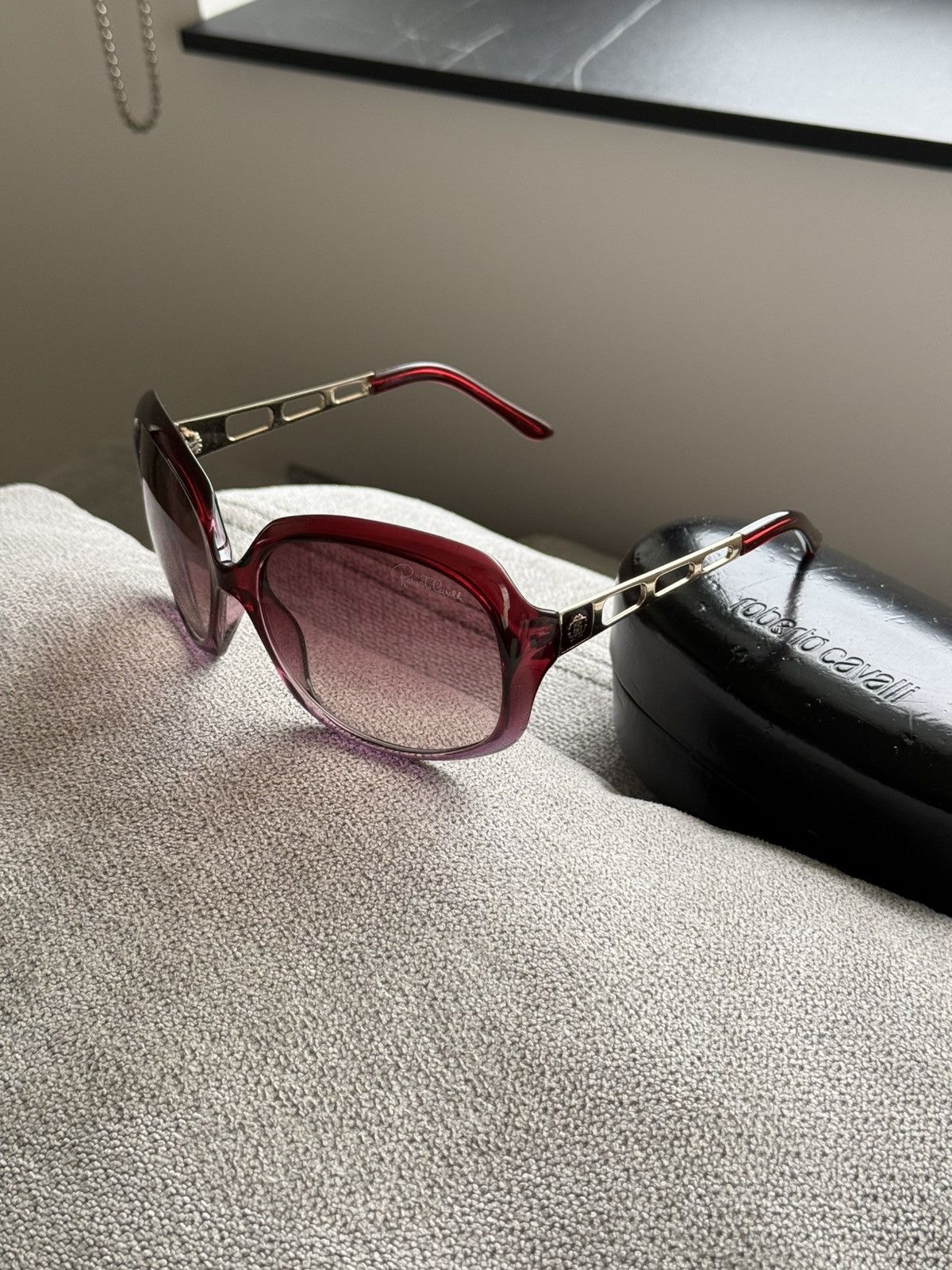 Roberto Cavalli Vintage Roberto Cavalli Cherry Sunglasses Size ONE SIZE - 1 Thumbnail