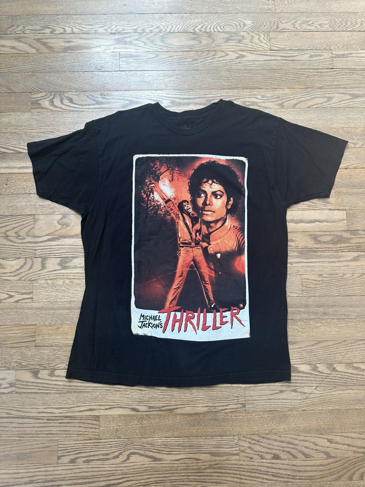 Band Tees × Michael Jackson Thriller Poster Shirt Size US XL / EU 56 / 4 - 1 Preview