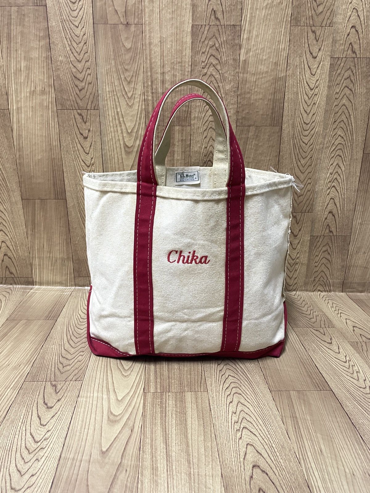 L.L. Bean Very Rare Vintage Brand LL Bean Made In Usa Tote Bag 1989s Size ONE SIZE - 1 Thumbnail