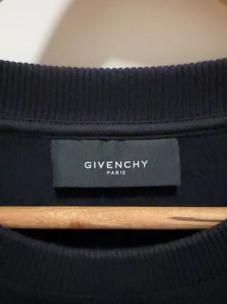 Givenchy Givenchy Black Flame Sweatshirt Hoodie M Size Size US M / EU 48-50 / 2 - 2 Thumbnail